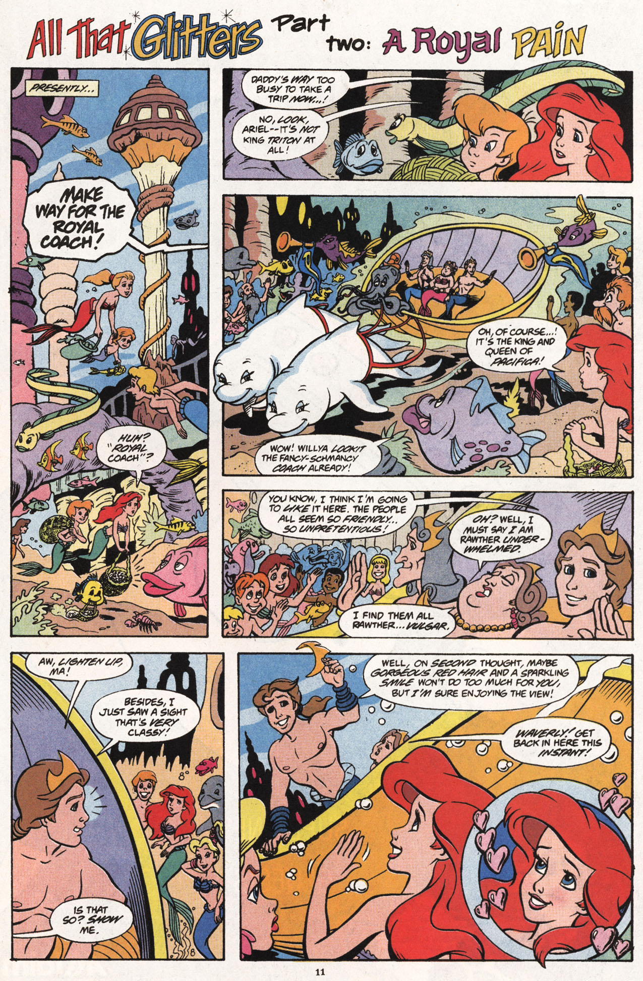 Read online Disney's The Little Mermaid comic -  Issue #2 - 13