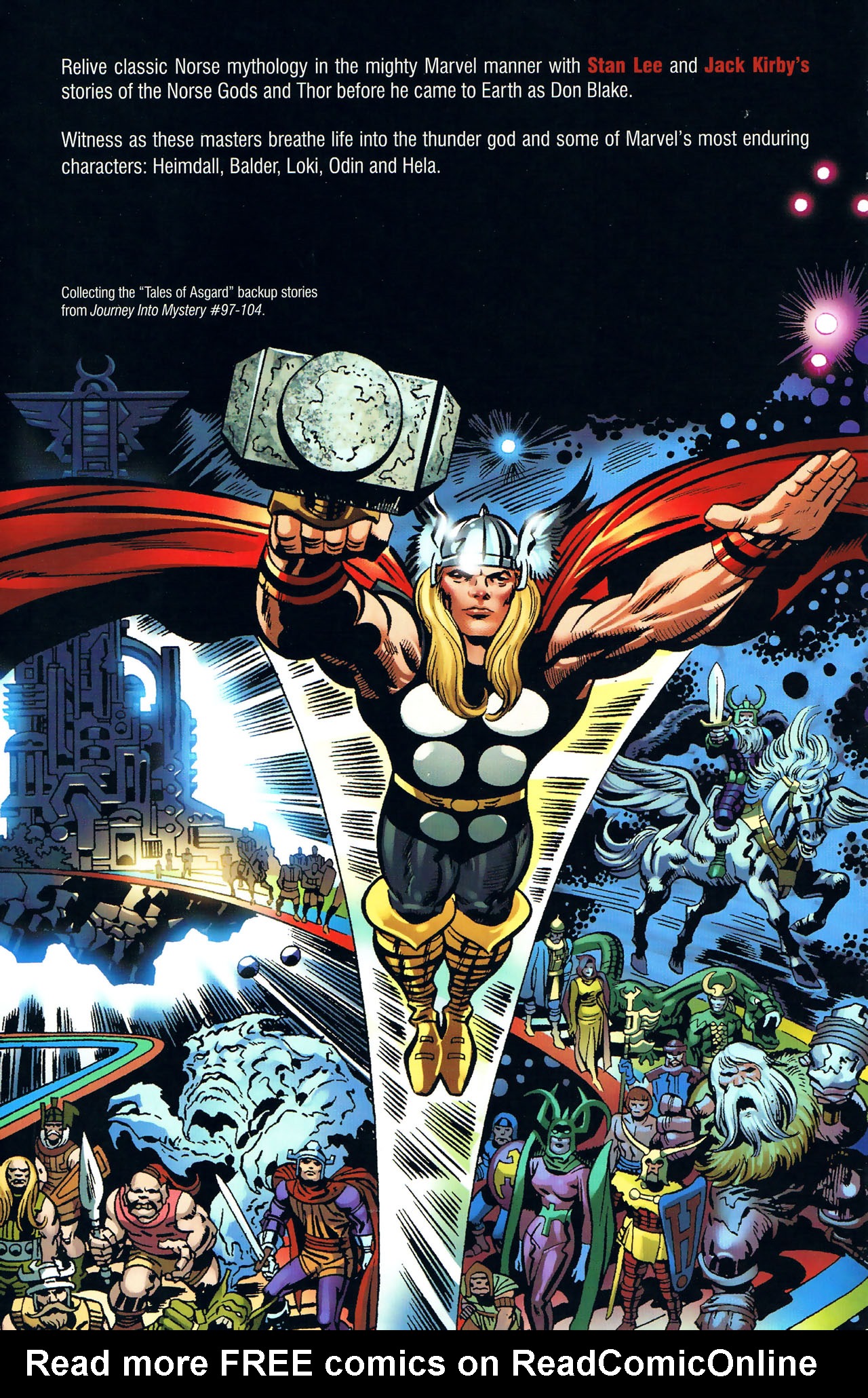 Read online Thor: Tales of Asgard by Stan Lee & Jack Kirby comic -  Issue #1 - 51