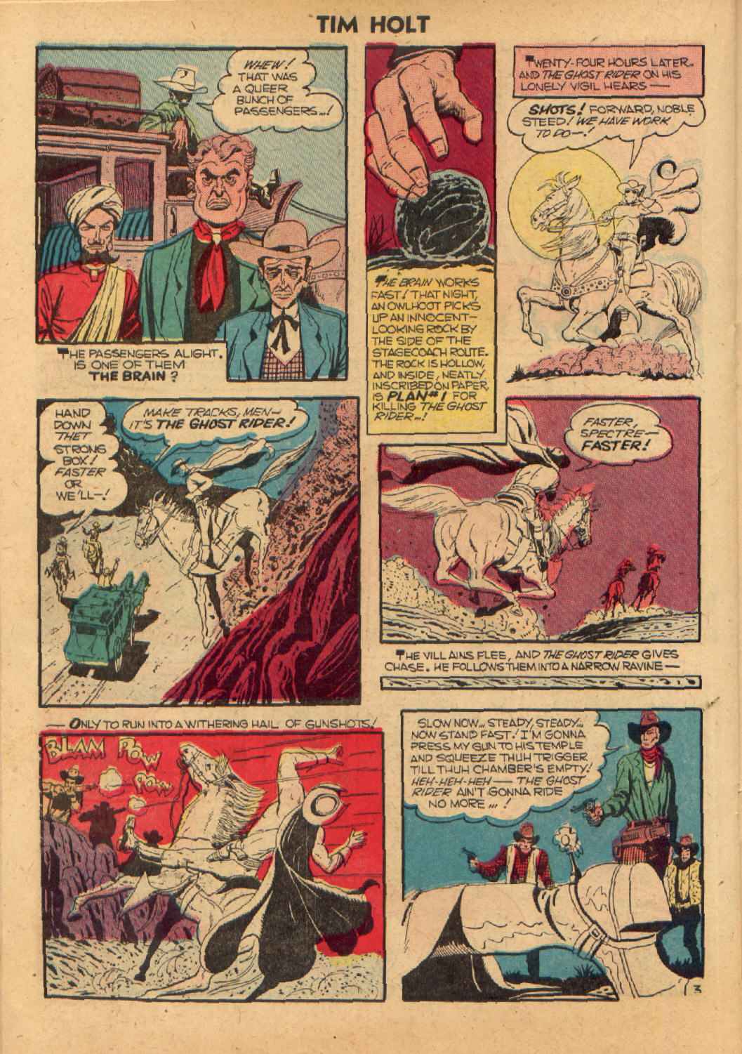 Read online Tim Holt comic -  Issue #32 - 20