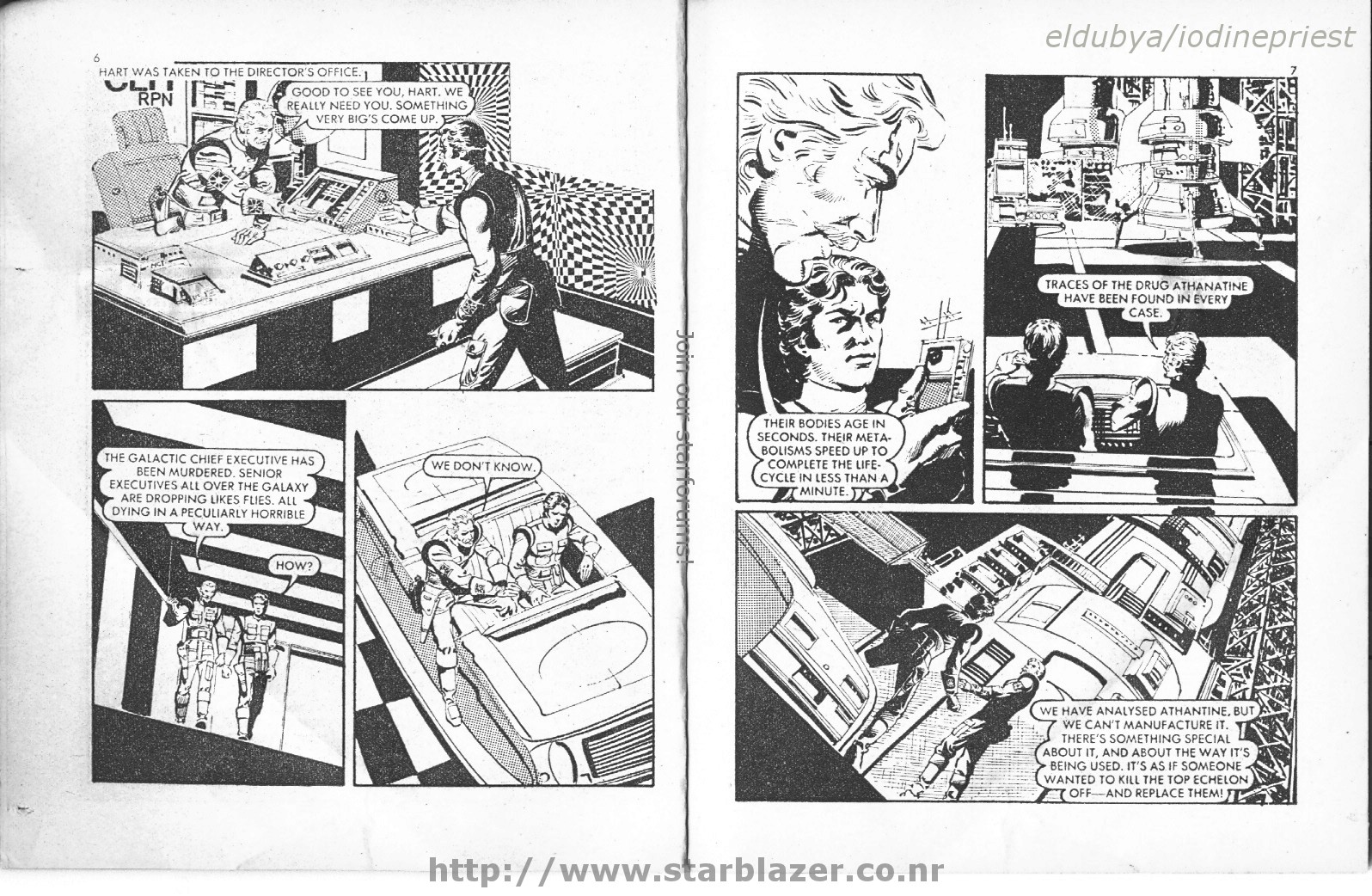 Read online Starblazer comic -  Issue #42 - 5