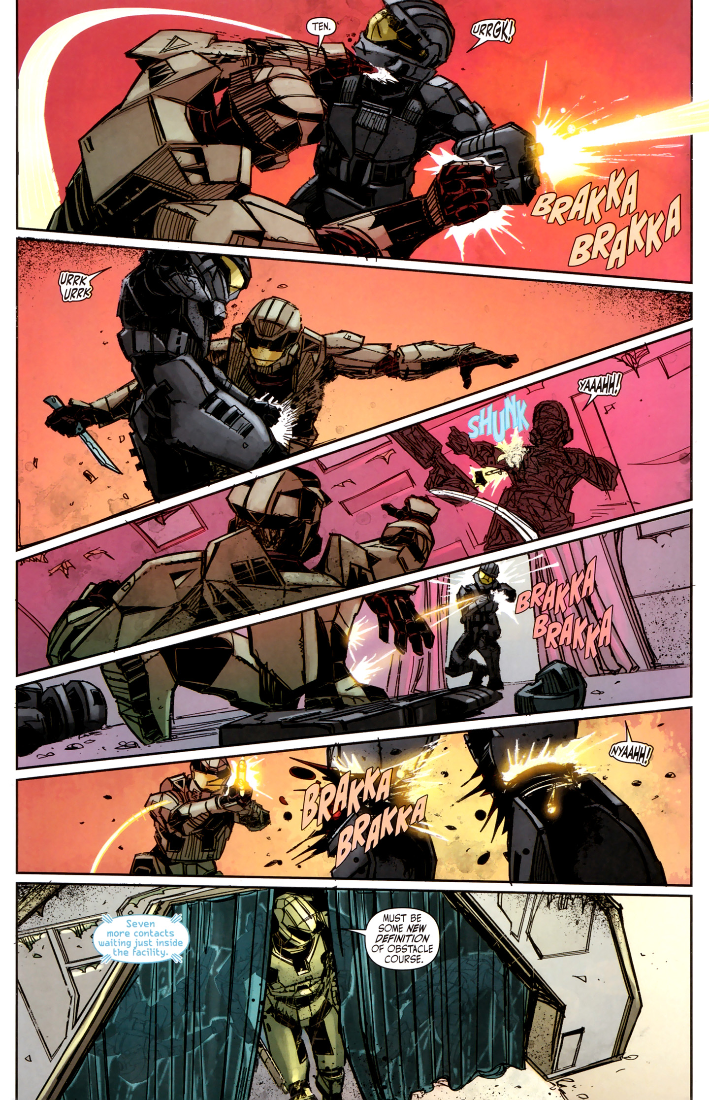 Read online Halo: Fall Of Reach - Invasion comic -  Issue #1 - 20