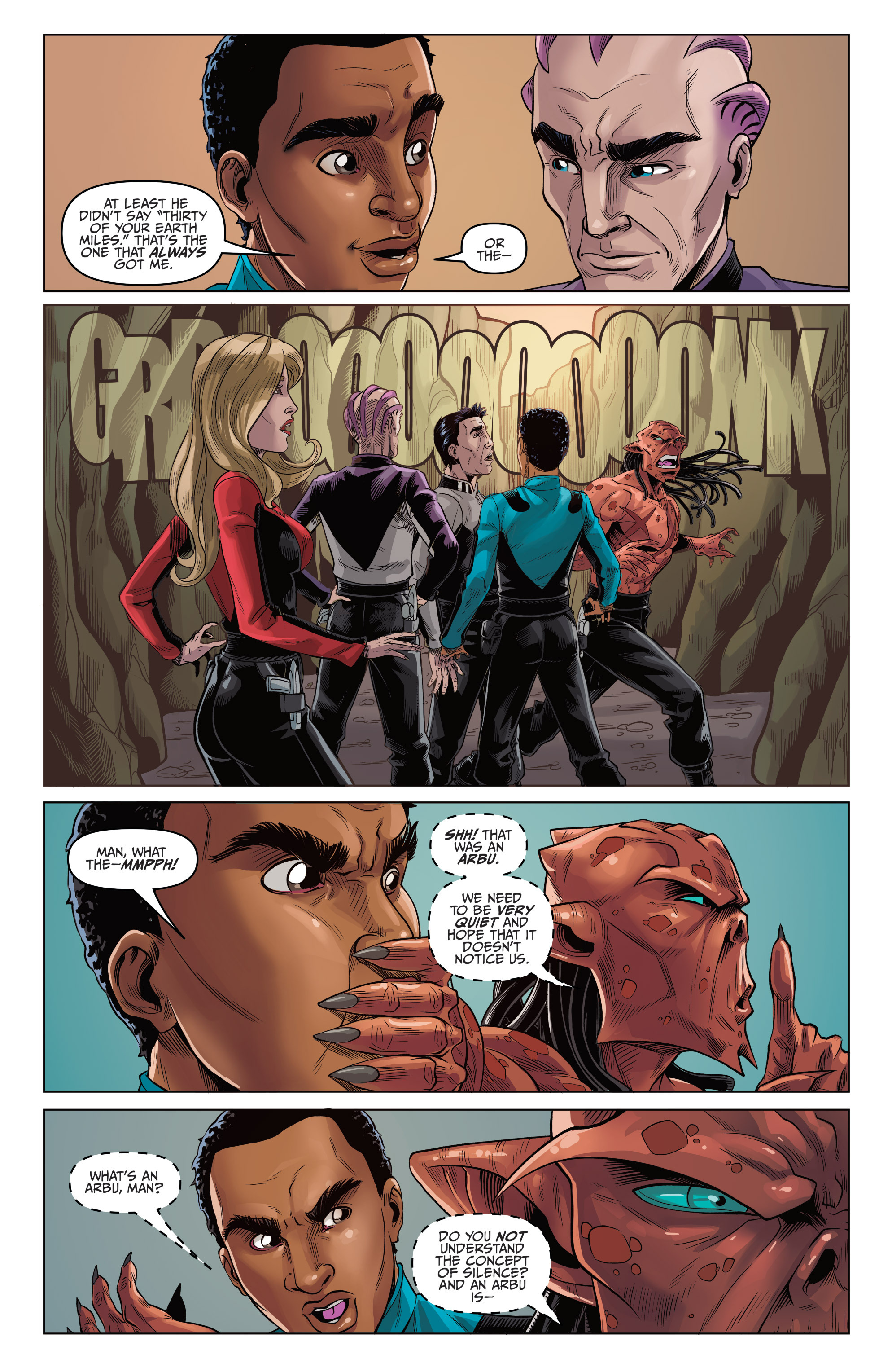 Read online Galaxy Quest: The Journey Continues comic -  Issue #3 - 15