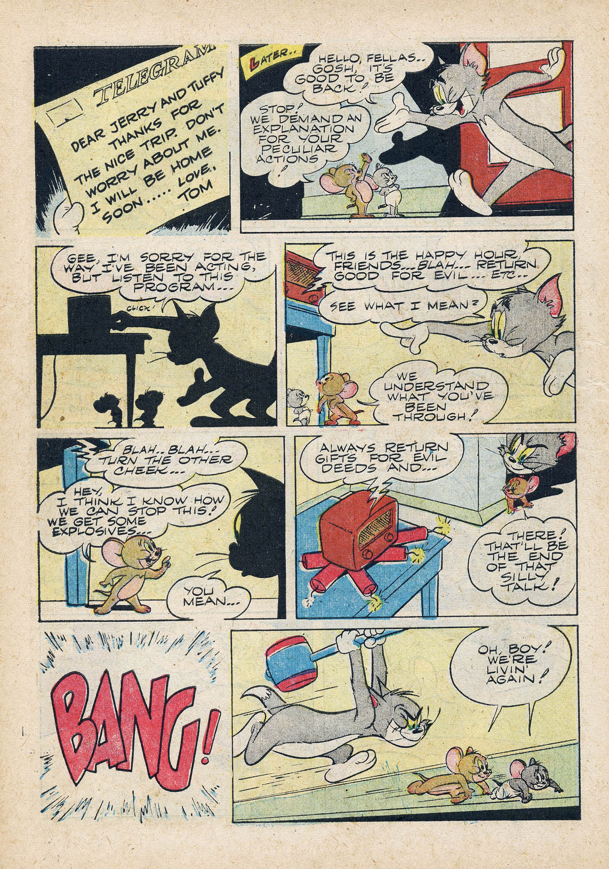 Read online Tom & Jerry Comics comic -  Issue #87 - 12