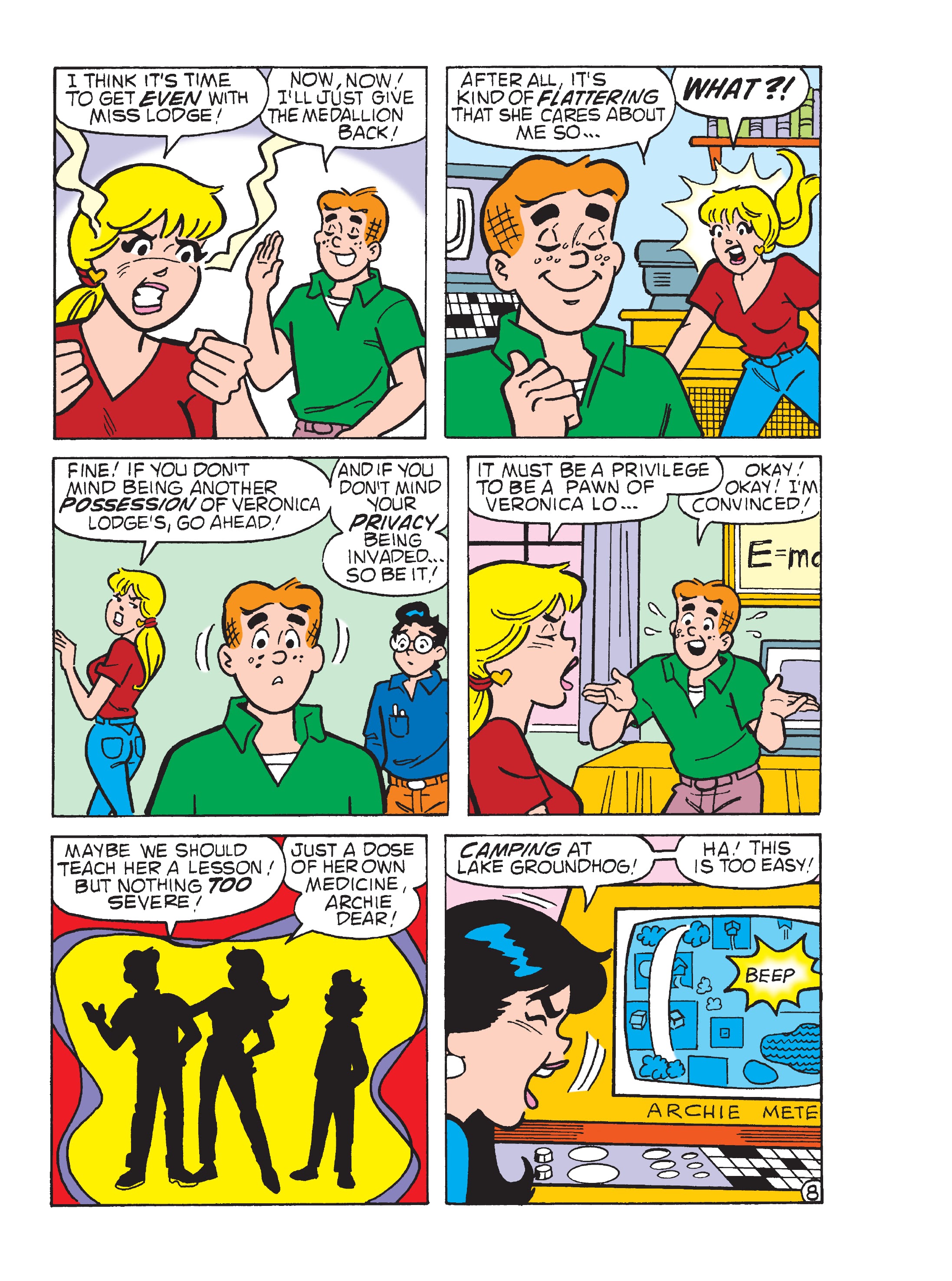 Read online World of Betty & Veronica Digest comic -  Issue #4 - 131