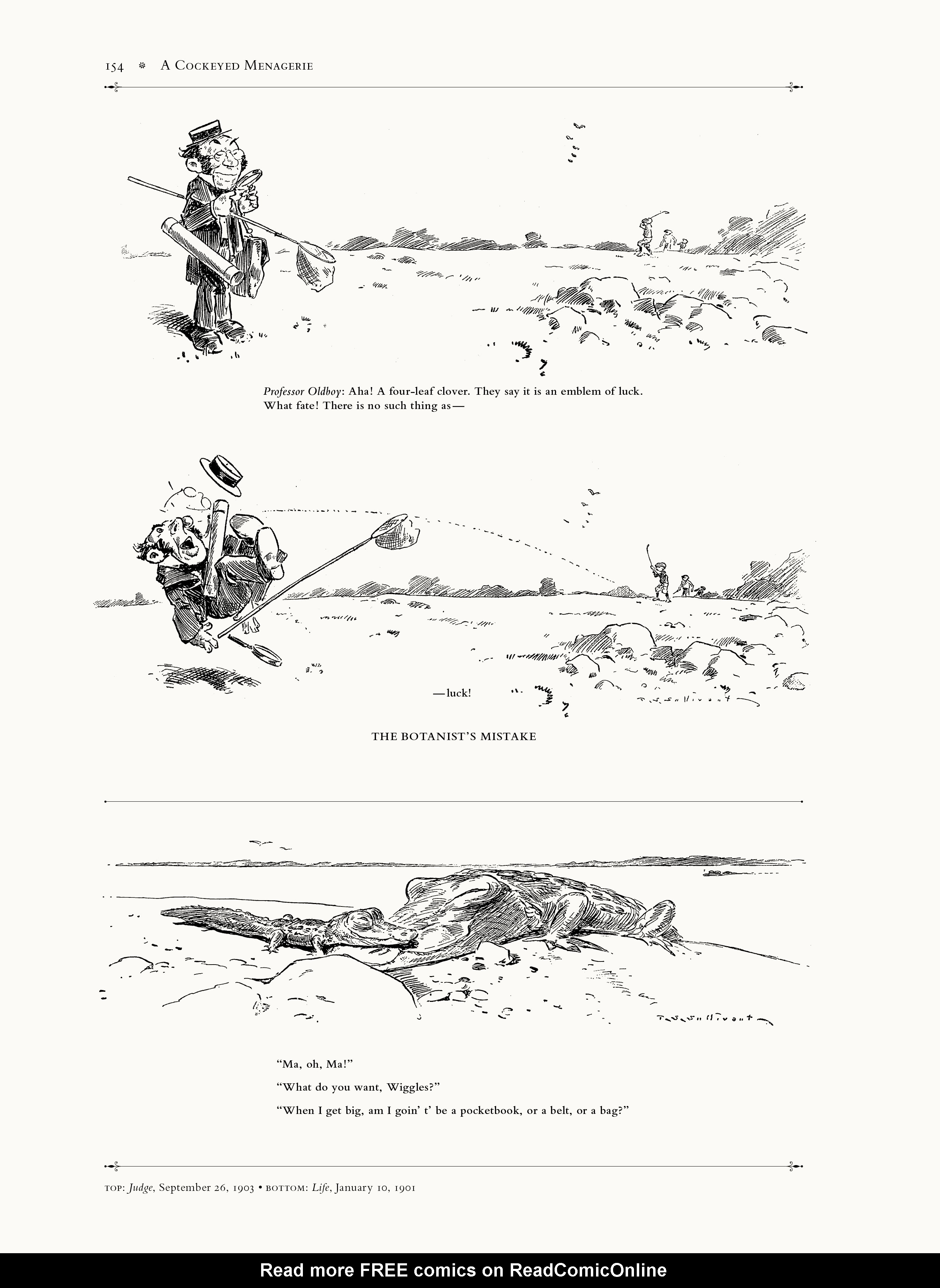 Read online A Cockeyed Menagerie: The Drawings of T.S. Sullivant comic -  Issue # TPB (Part 2) - 67