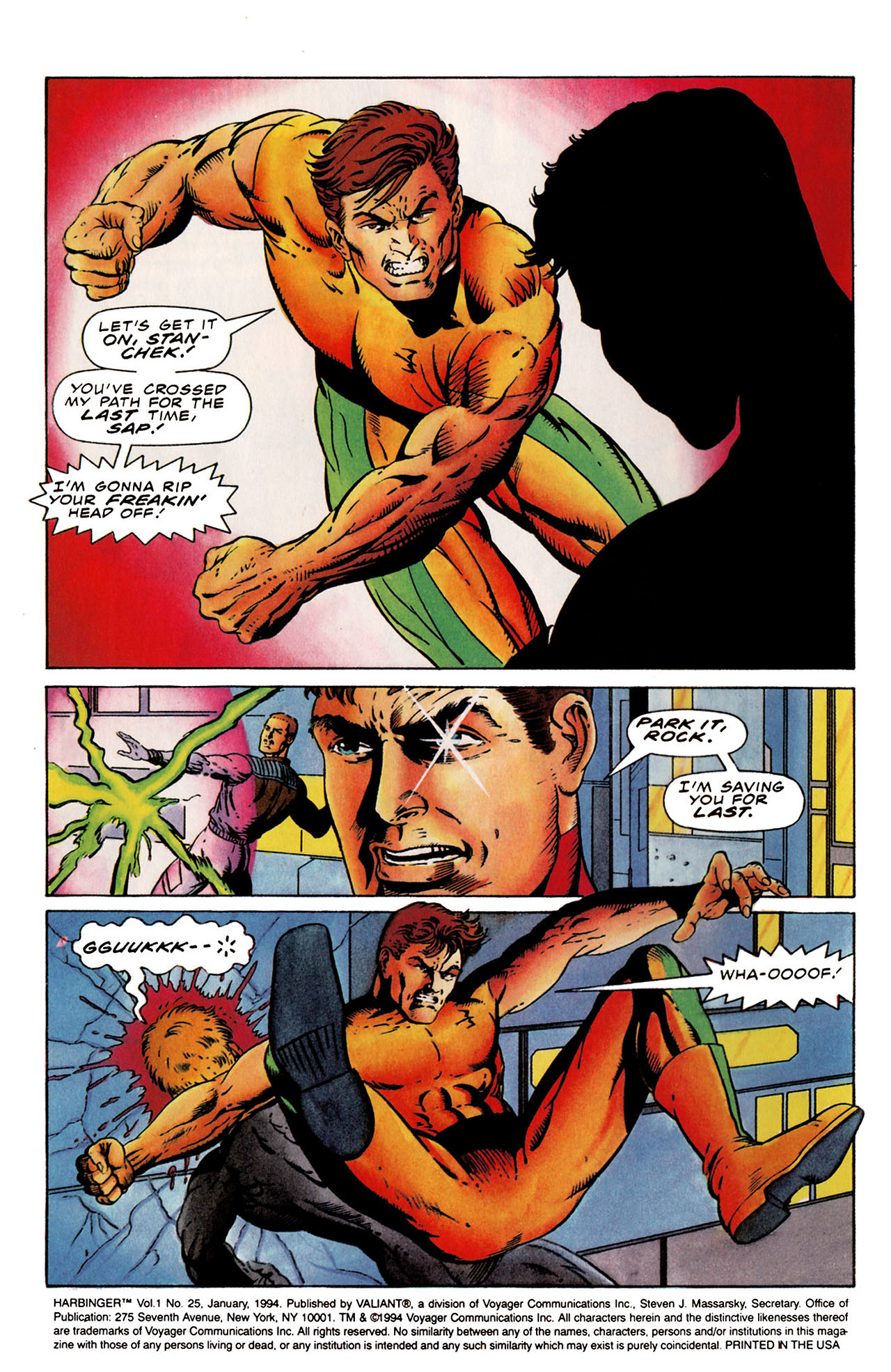 Read online Harbinger (1992) comic -  Issue #25 - 4