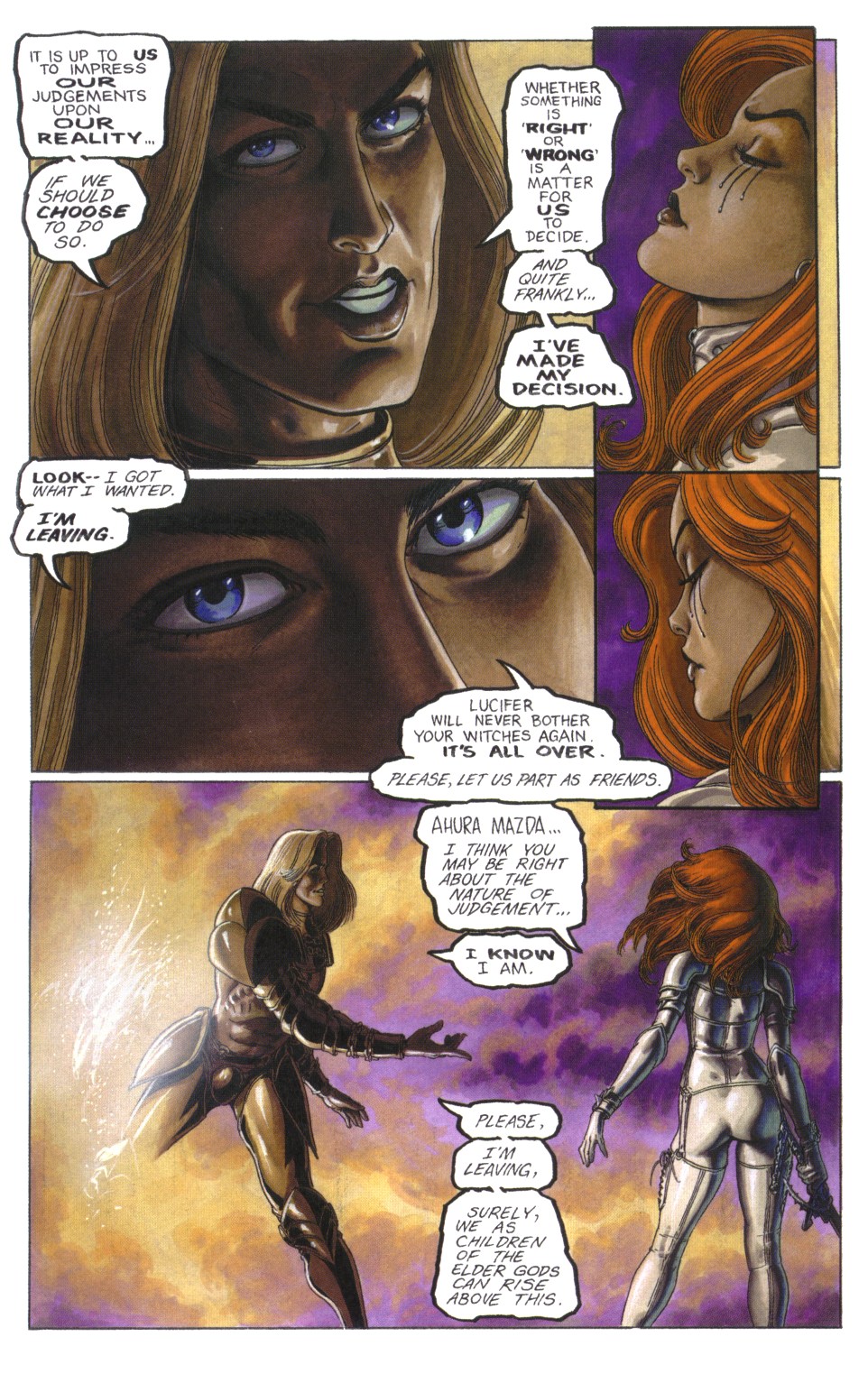 Read online Dawn: The Return of the Goddess comic -  Issue #3 - 22