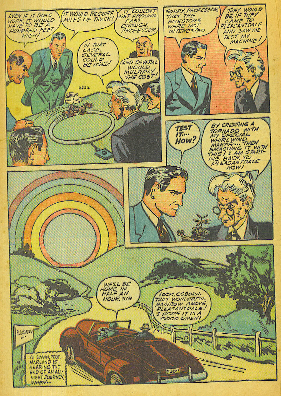 Read online Shadow Comics comic -  Issue #36 - 6