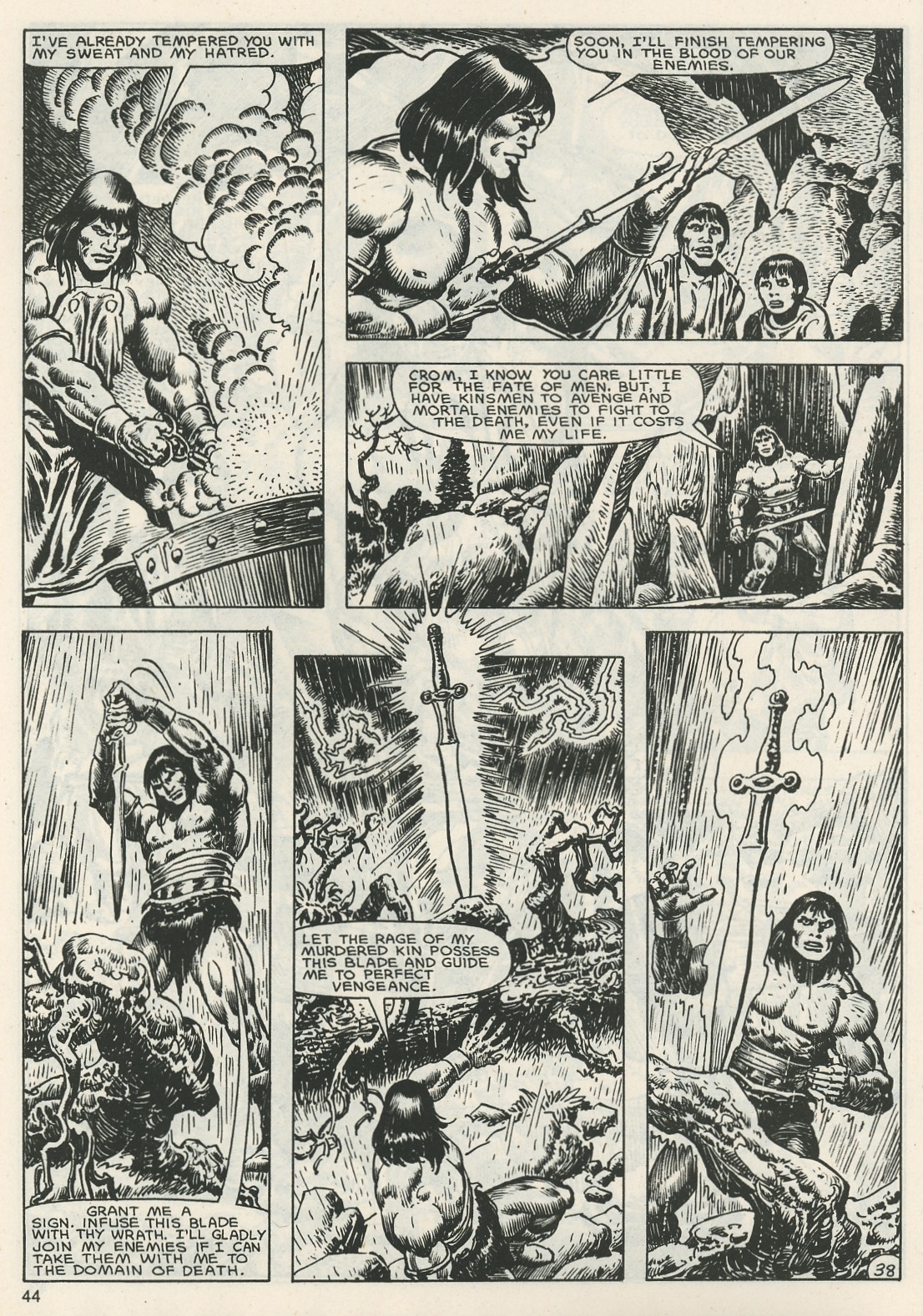 Read online The Savage Sword Of Conan comic -  Issue #119 - 43