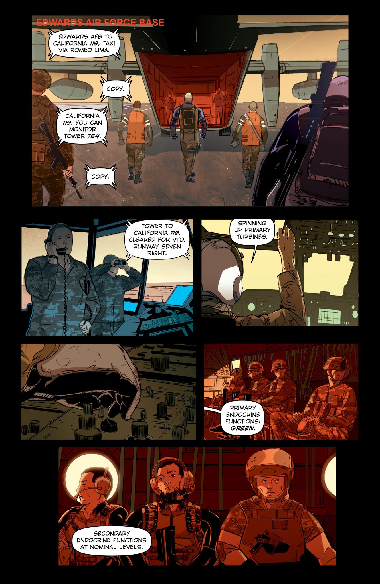 Read online The Warning comic -  Issue #1 - 9