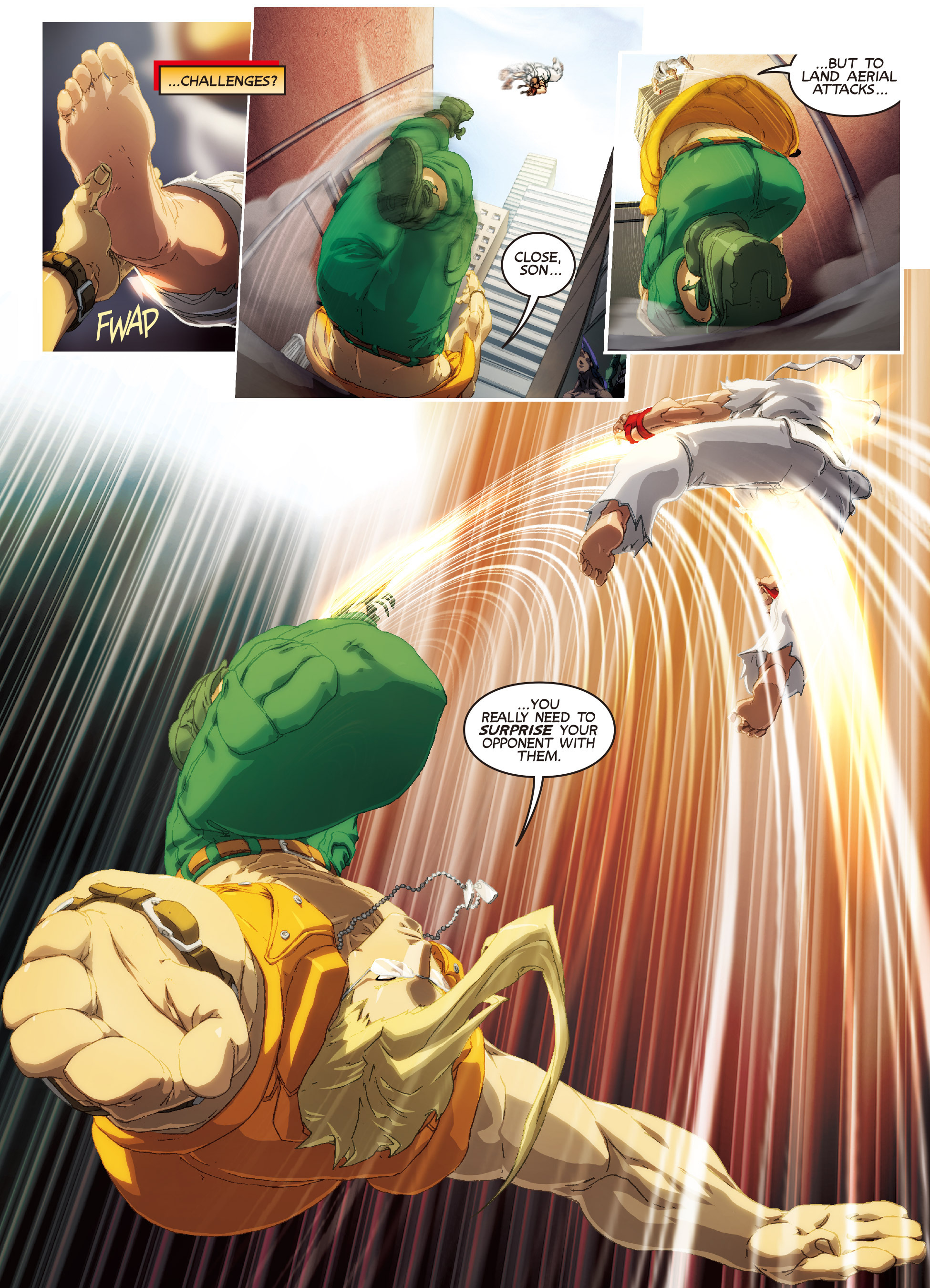 Read online Free Comic Book Day 2015 comic -  Issue # Street Fighter - Super Combo Special - 4