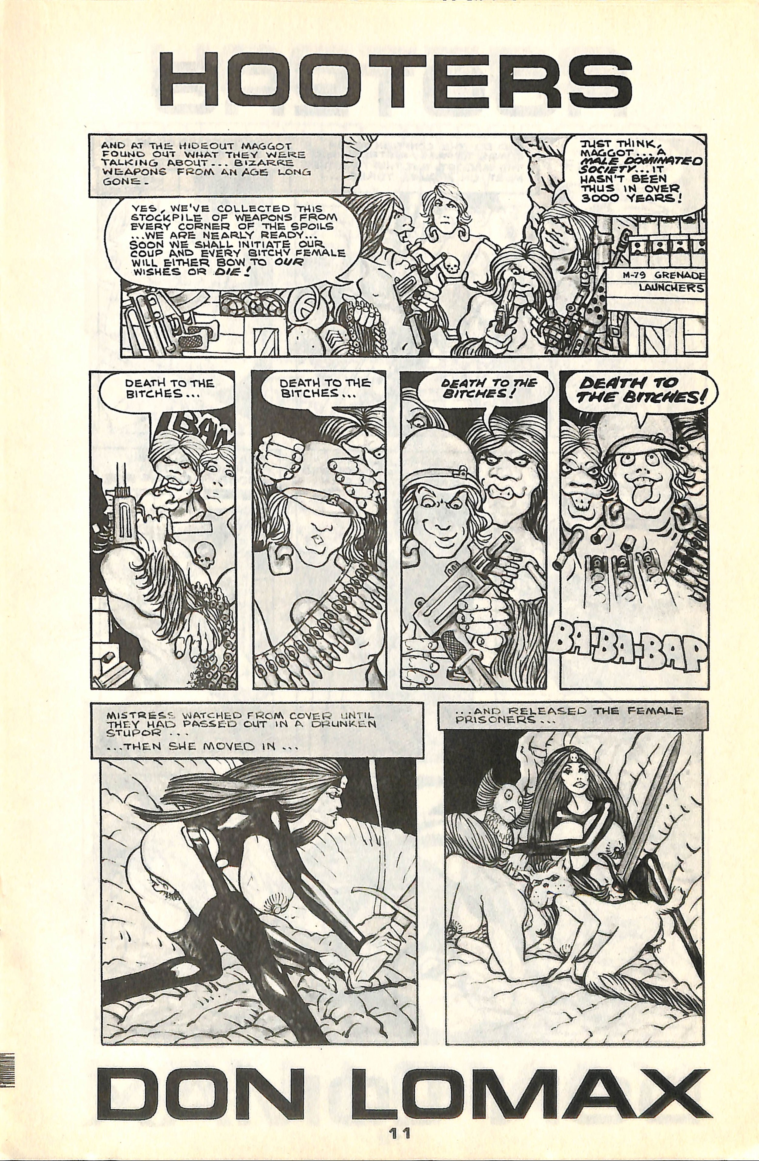 Read online Hooters comic -  Issue #6 - 16