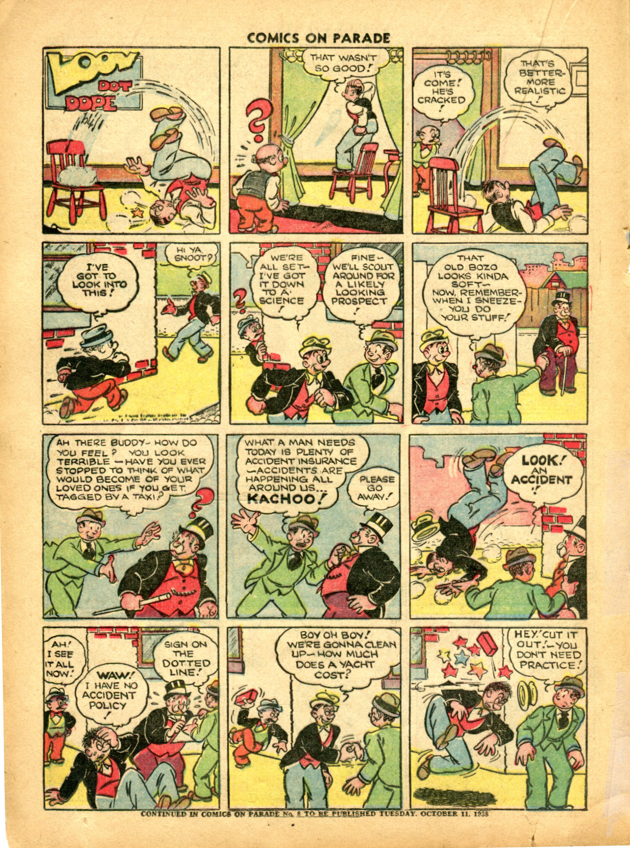 Read online Comics on Parade comic -  Issue #7 - 32