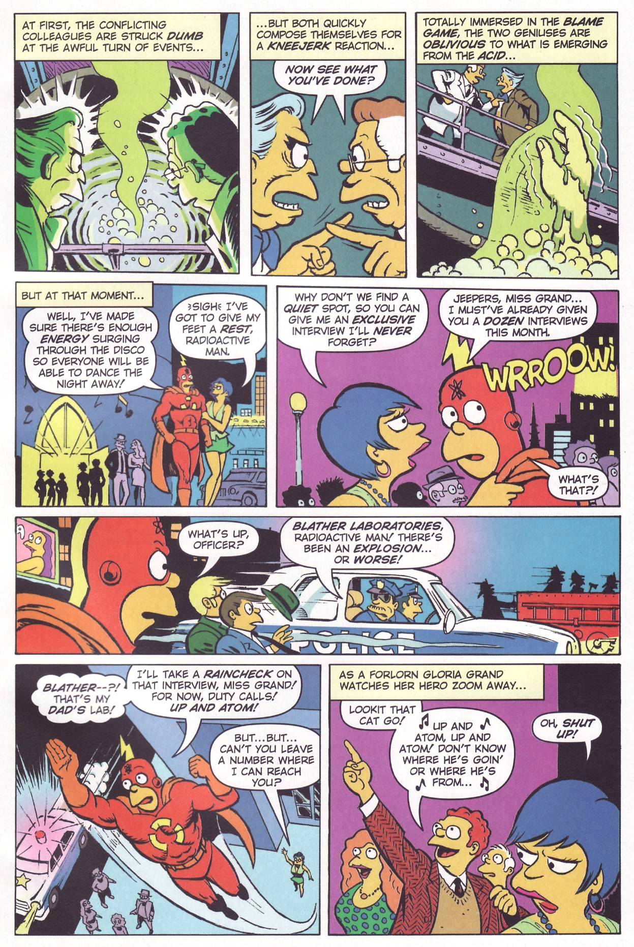 Read online Bongo Comics Presents Simpsons Super Spectacular comic -  Issue #5 - 23