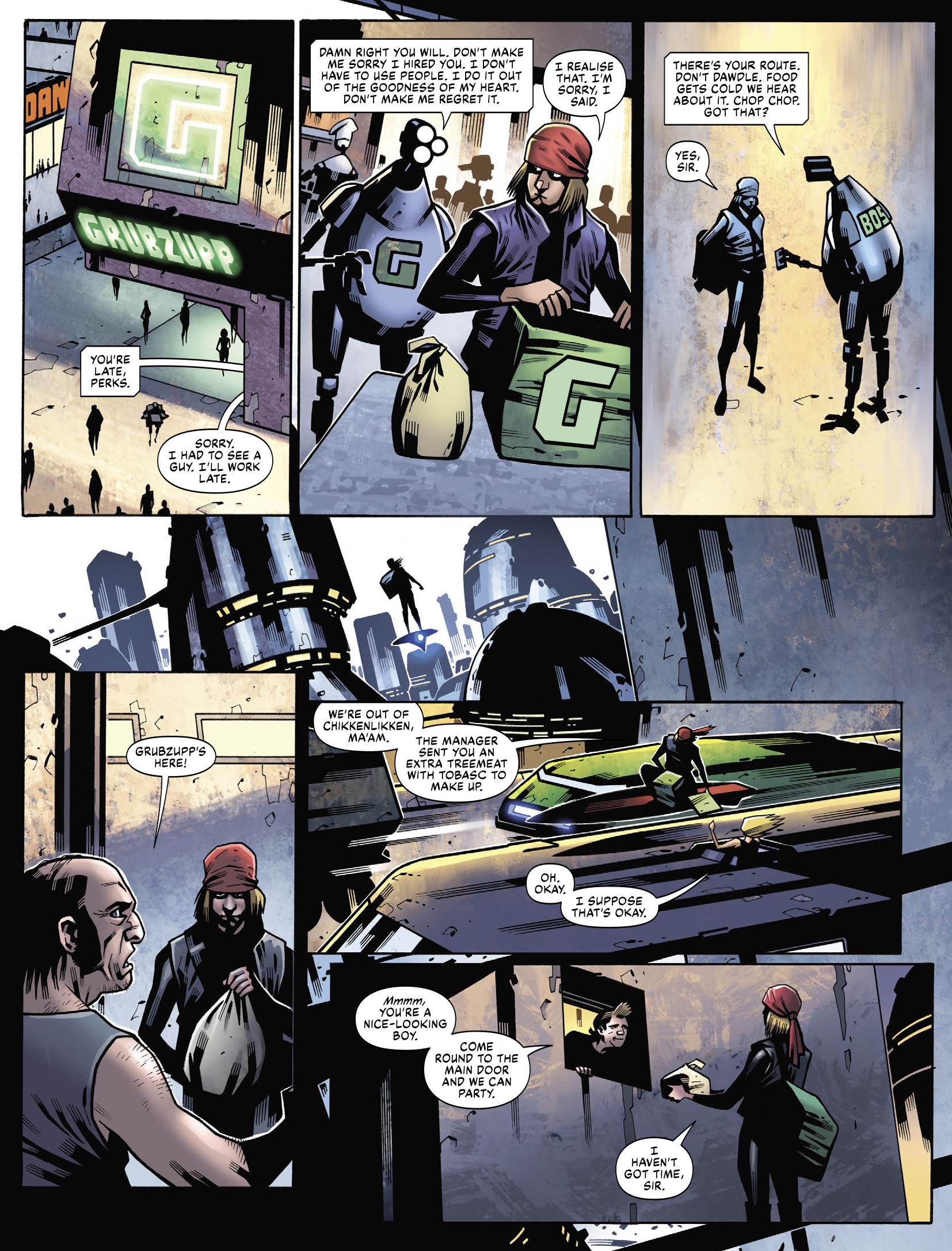 Read online Judge Dredd Megazine (Vol. 5) comic -  Issue #450 - 57