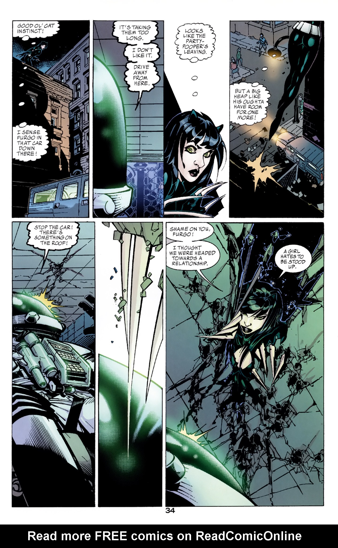 Read online Just Imagine Stan Lee with Chris Bachalo Creating Catwoman comic -  Issue # Full - 36
