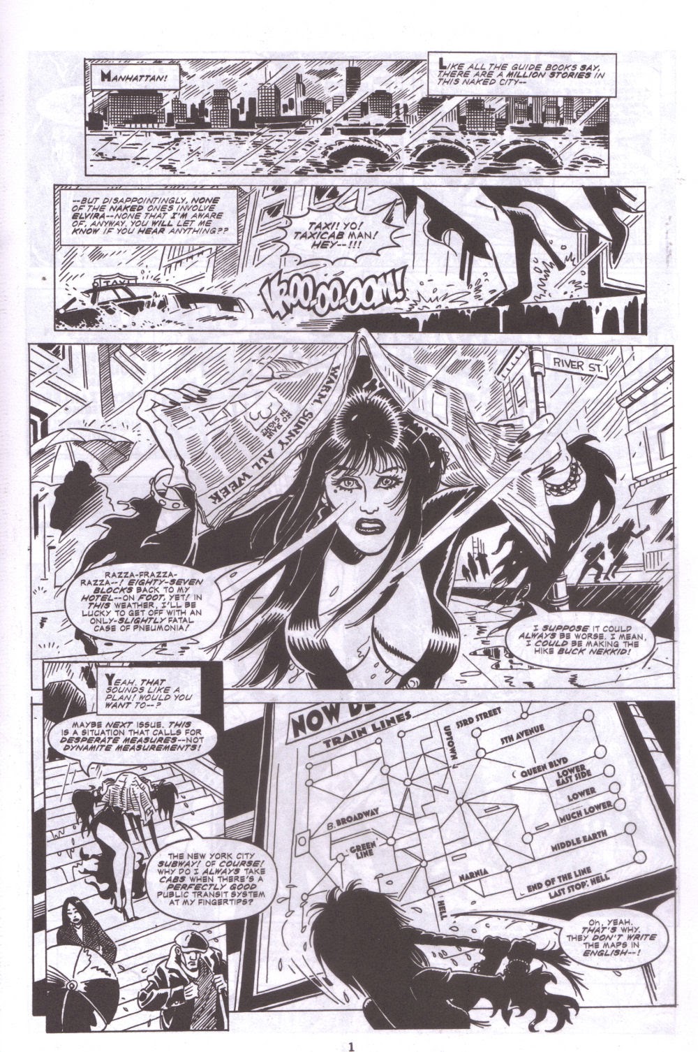 Read online Elvira, Mistress of the Dark comic -  Issue #154 - 3