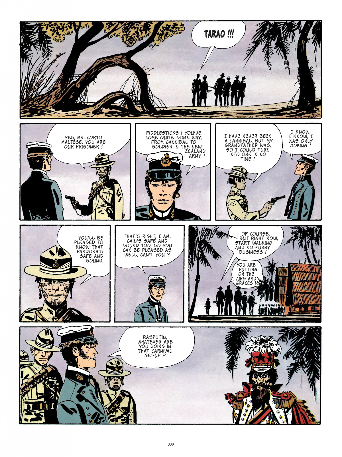 Read online Corto Maltese comic -  Issue # TPB 2 (Part 4) - 29