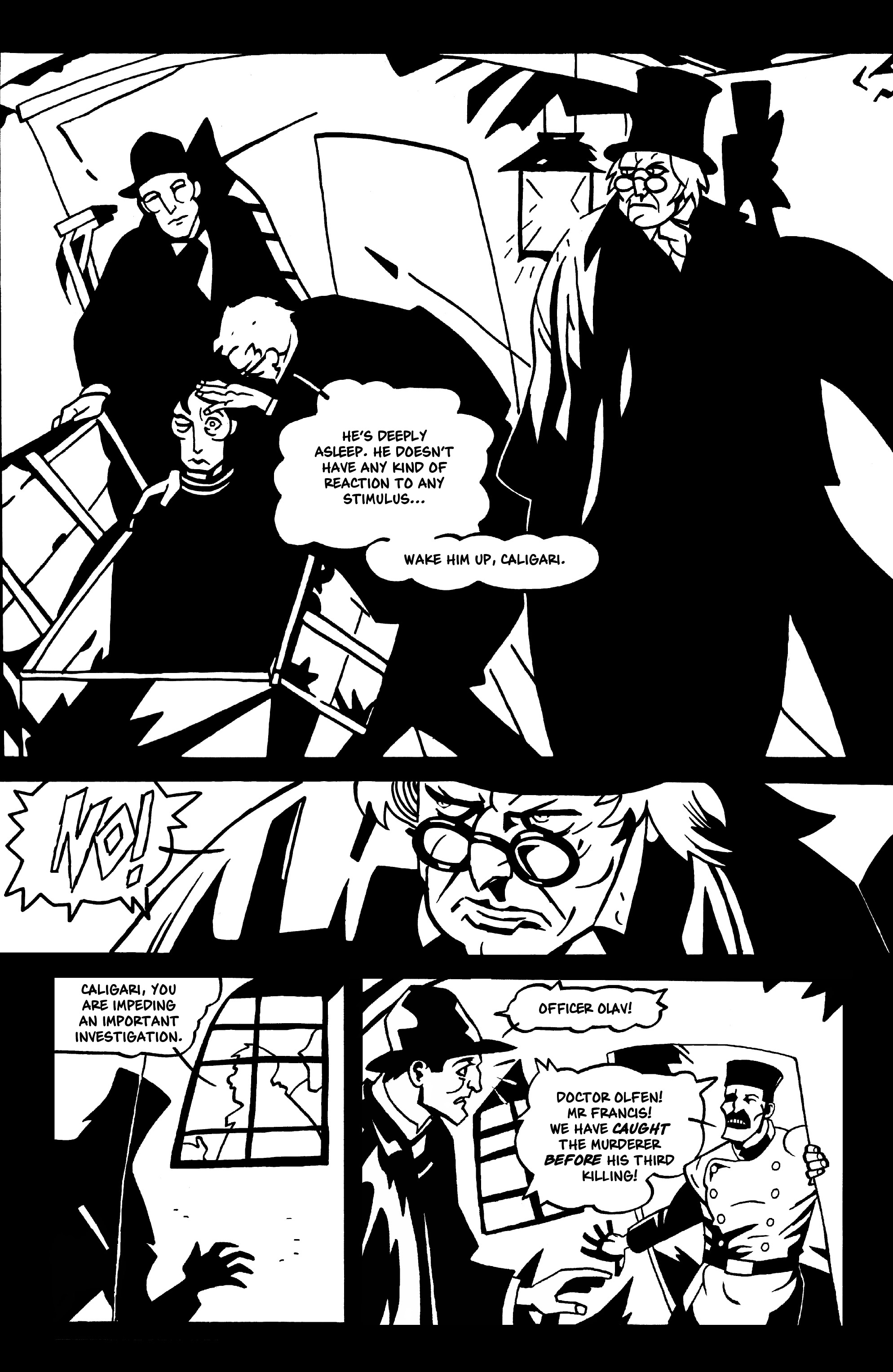 Read online The Cabinet of Doctor Caligari comic -  Issue #1 - 21