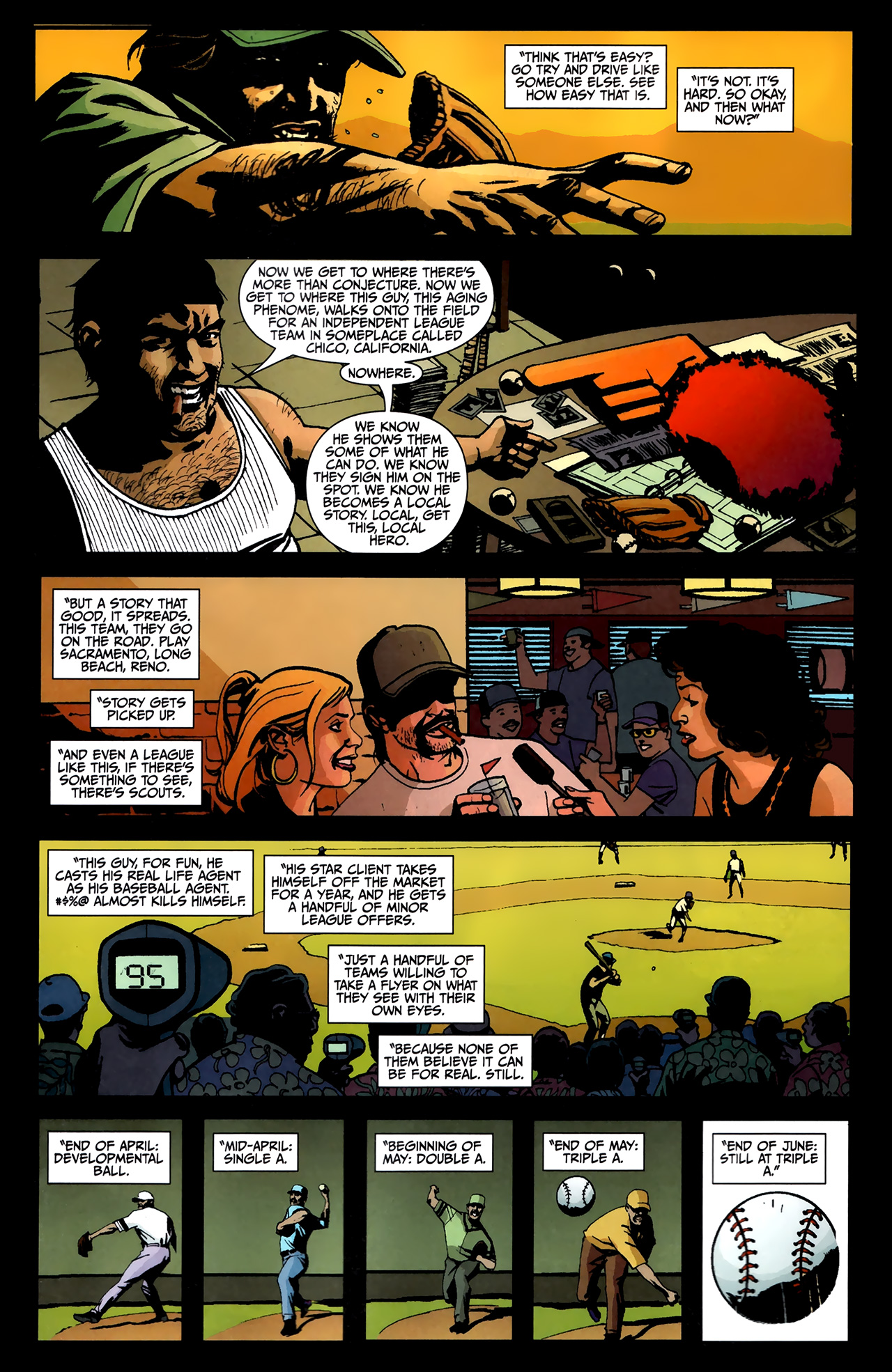 Read online Bullseye: Perfect Game comic -  Issue #2 - 10