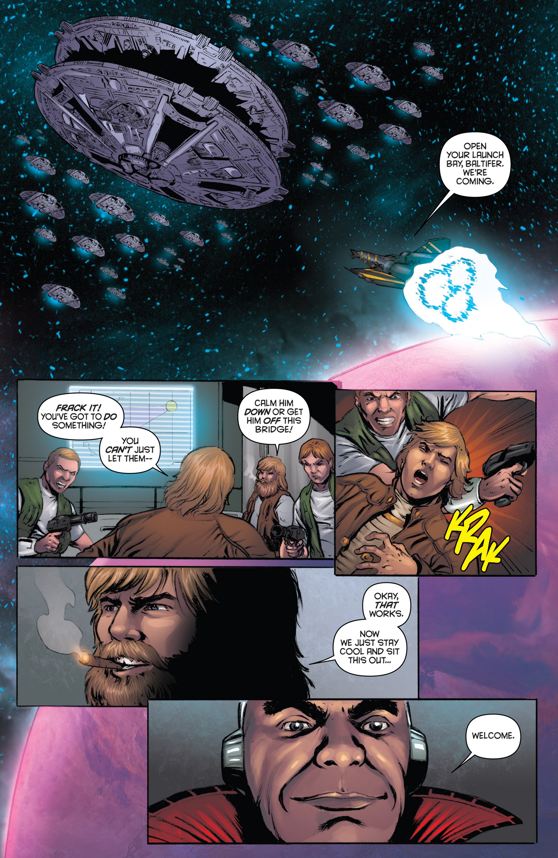Classic Battlestar Galactica (2013) 4 Page 21