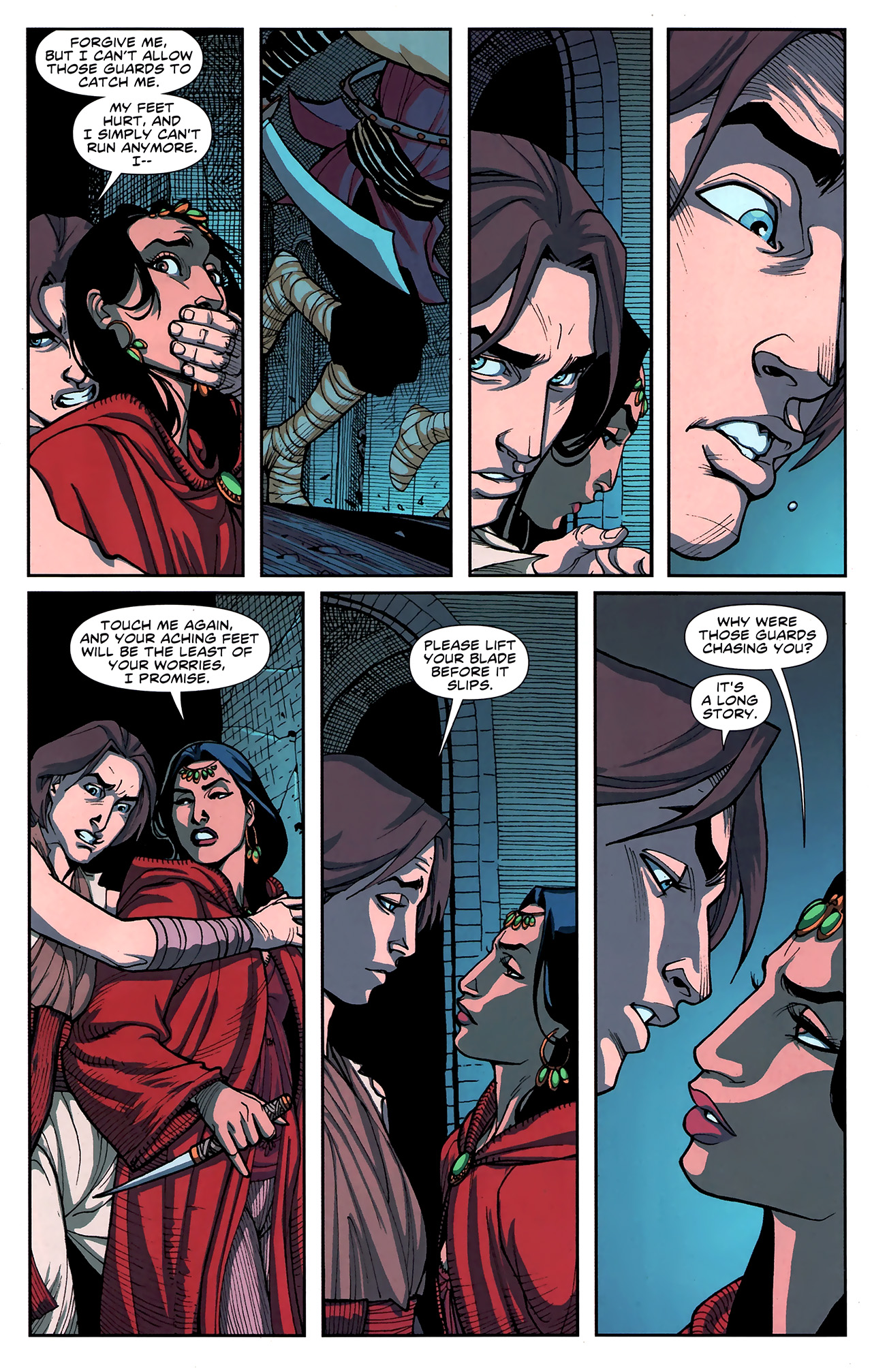 Read online Prince of Persia: Before the Sandstorm comic -  Issue #1 - 17