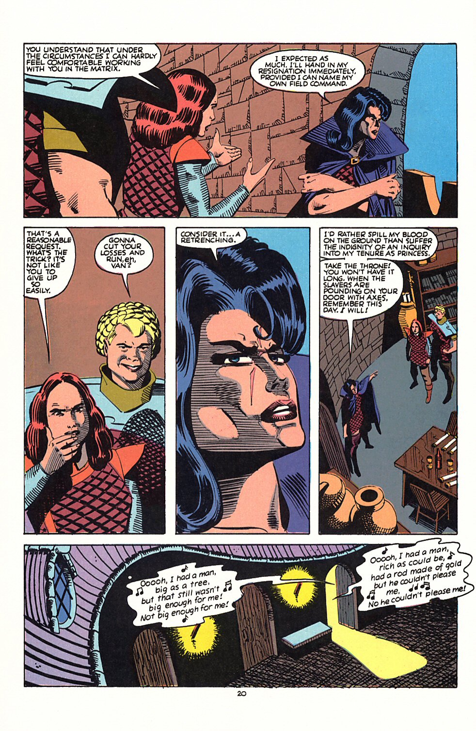Read online Sisterhood of Steel comic -  Issue #8 - 21