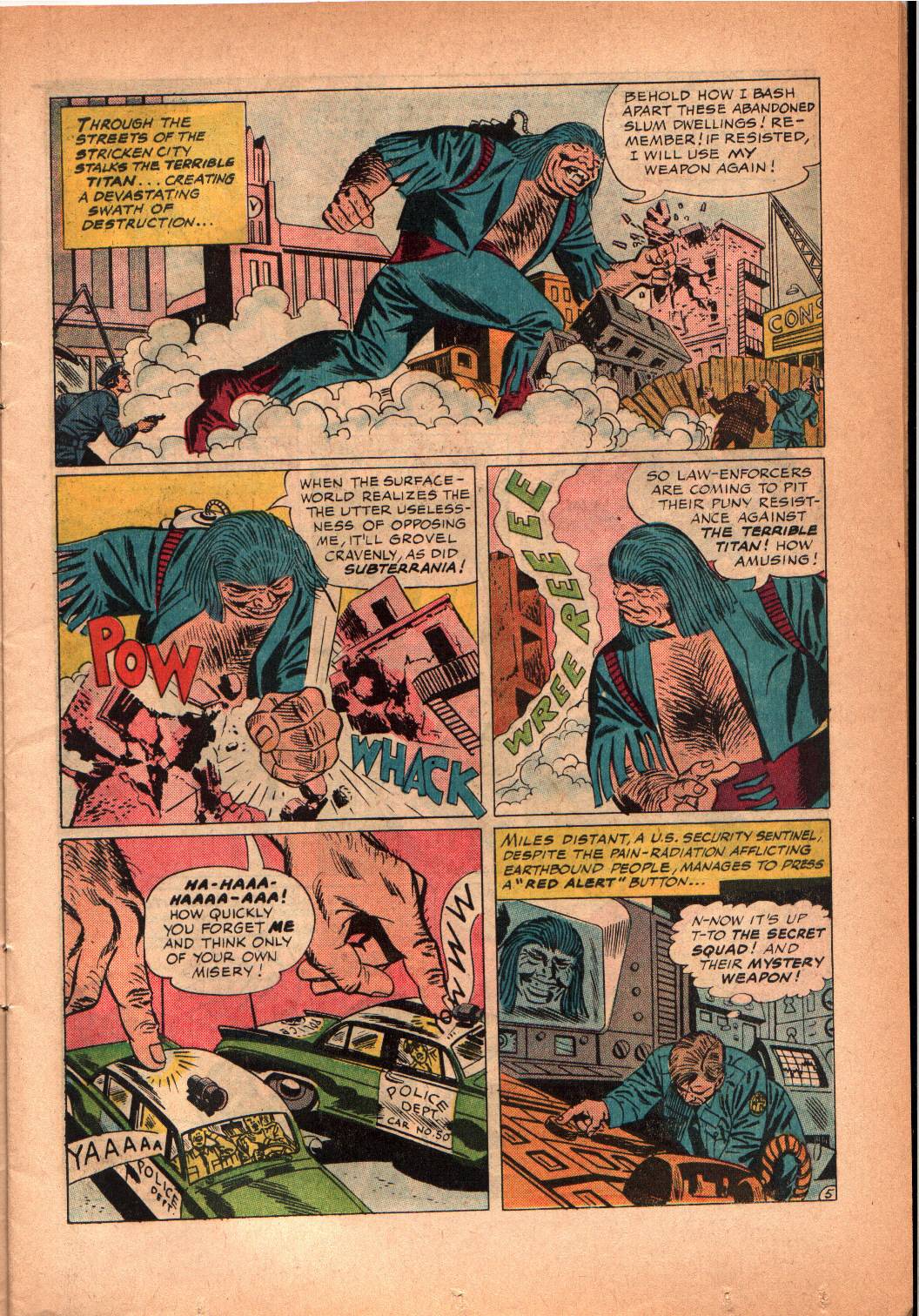 Read online Fly Man comic -  Issue #34 - 6