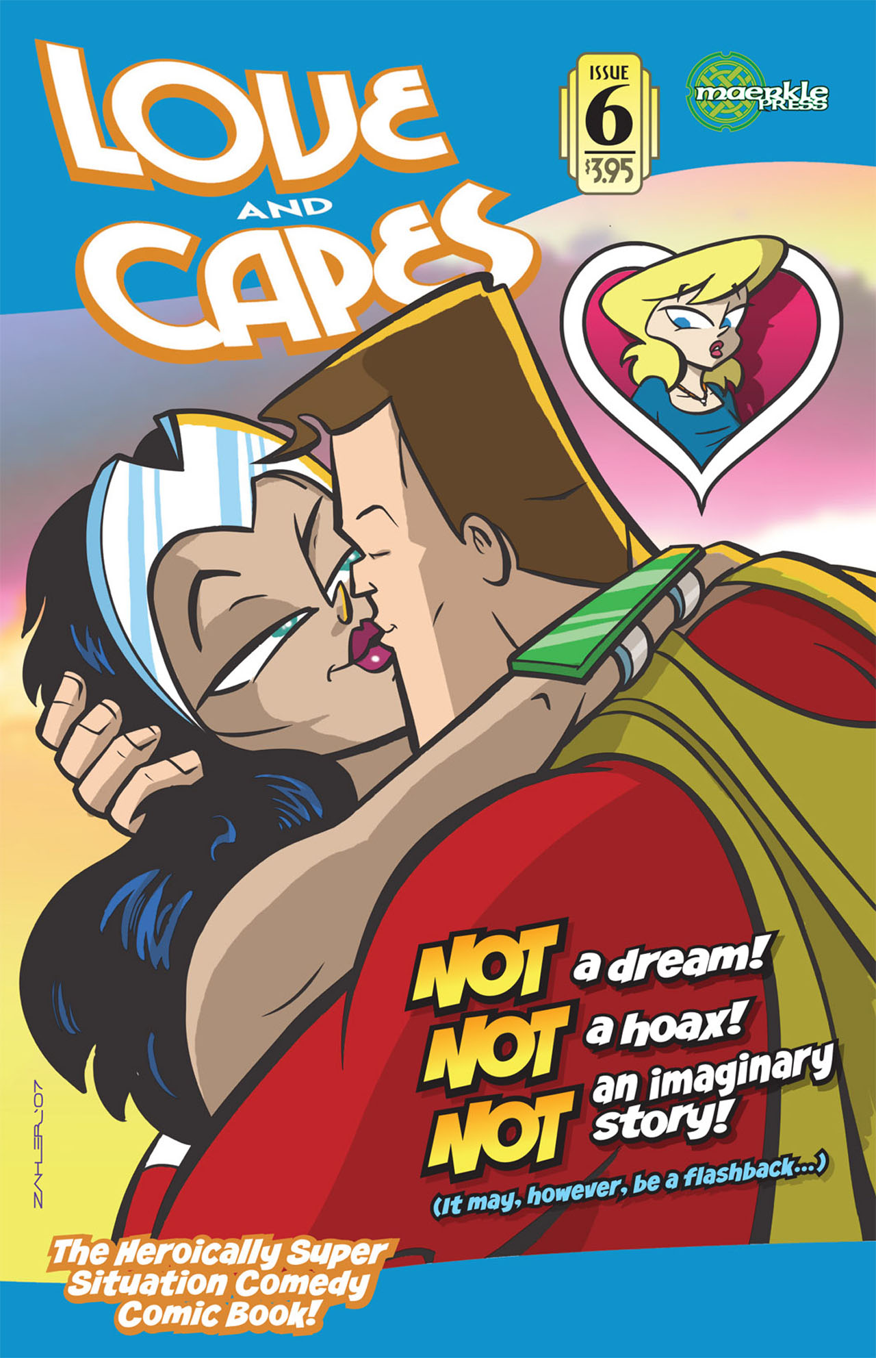 Read online Love and Capes comic -  Issue #6 - 1