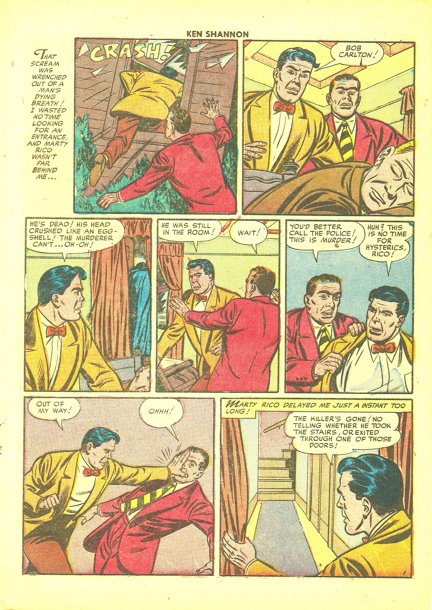 Read online Ken Shannon comic -  Issue #8 - 9