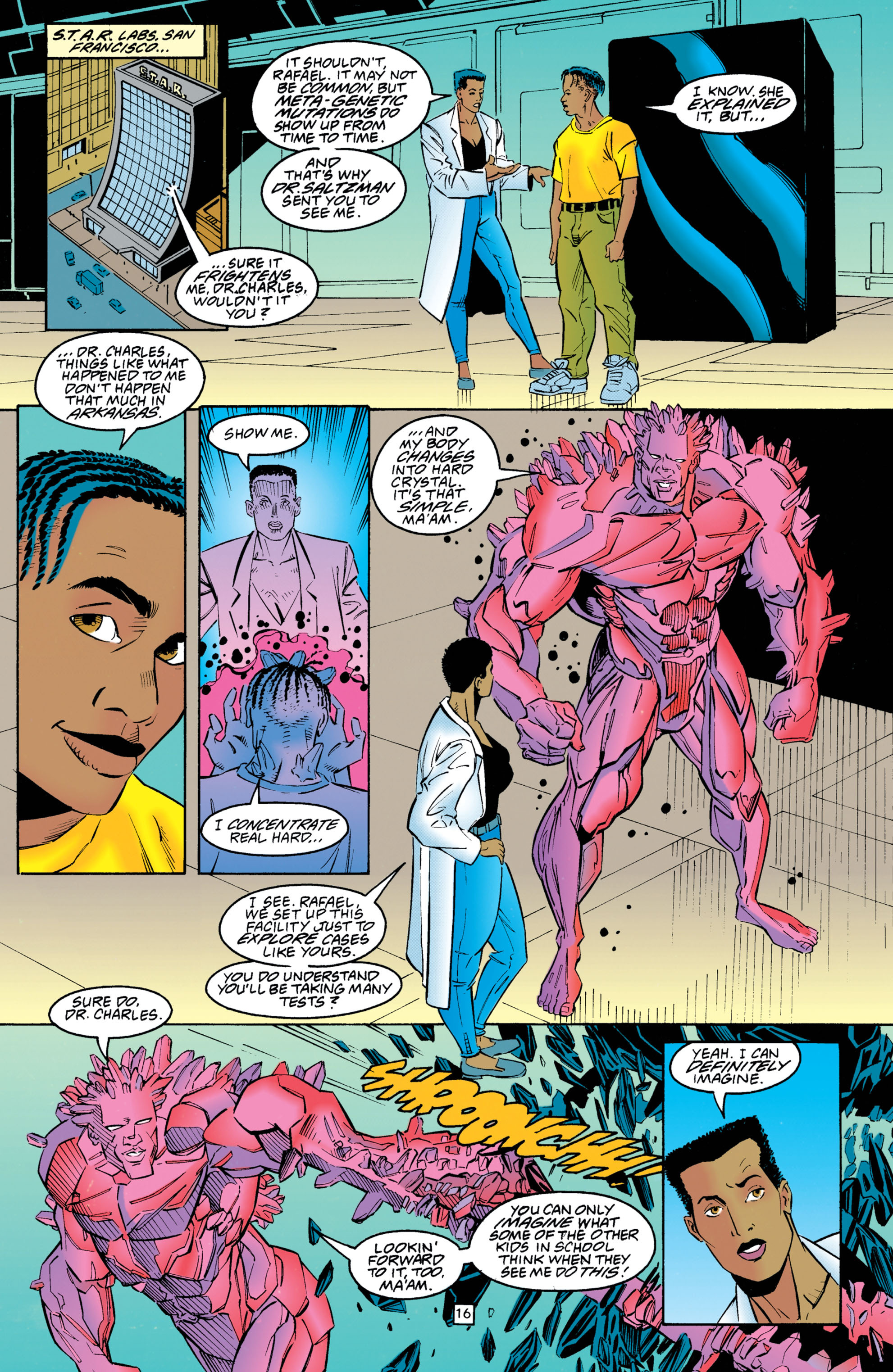 Read online The New Titans (1988) comic -  Issue #118 - 17