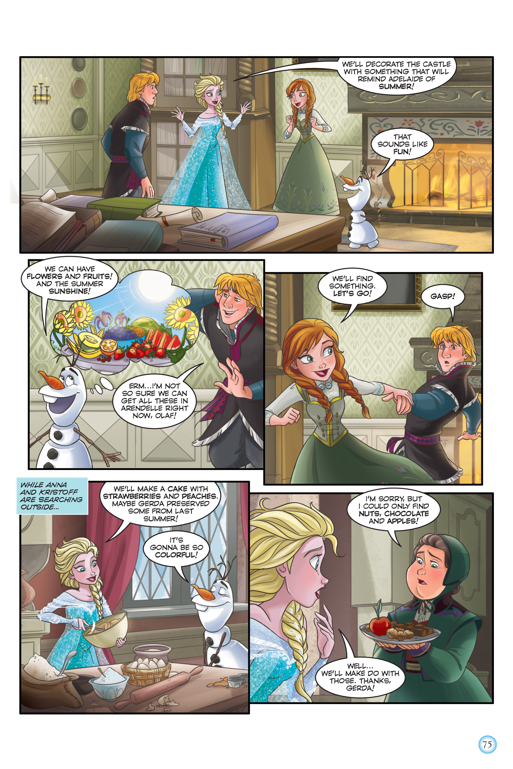 Read online Frozen Adventures: Snowy Stories comic -  Issue # TPB (Part 1) - 75