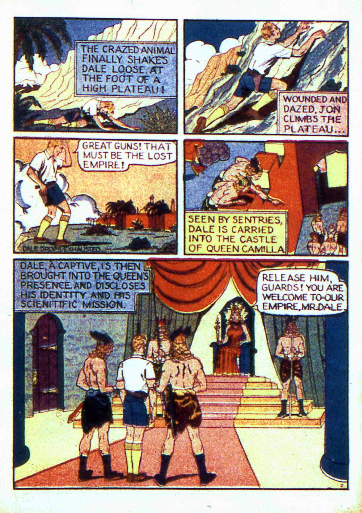 Read online Jungle Comics comic -  Issue #1 - 29