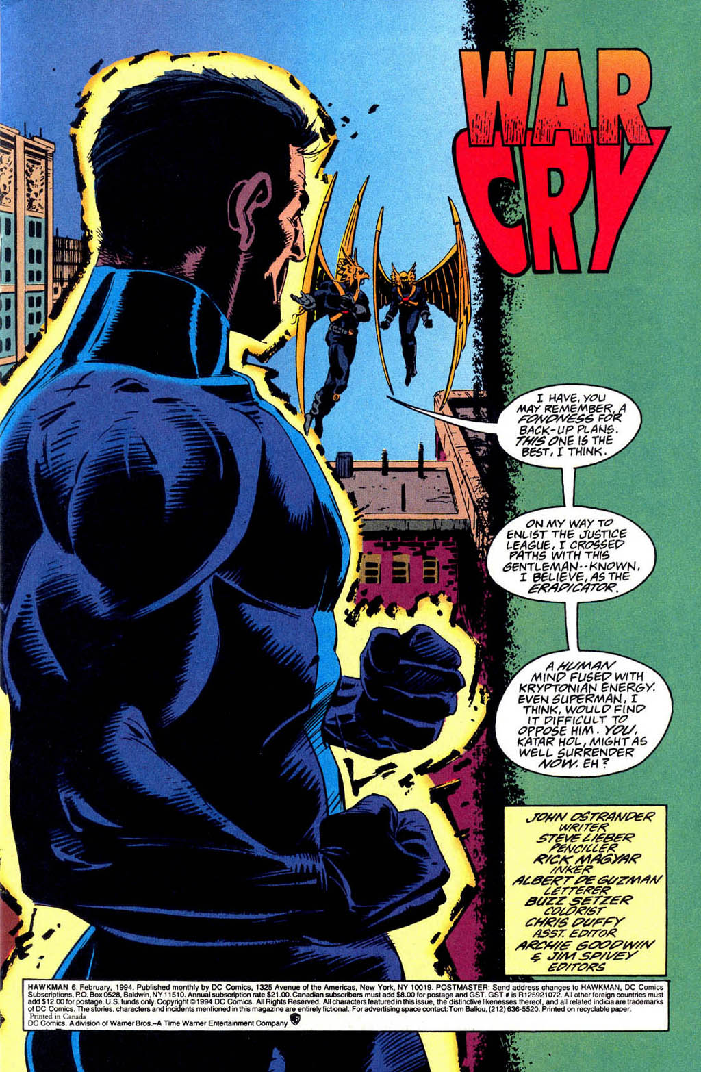 Hawkman (1993) Issue #6 #9 - English 2