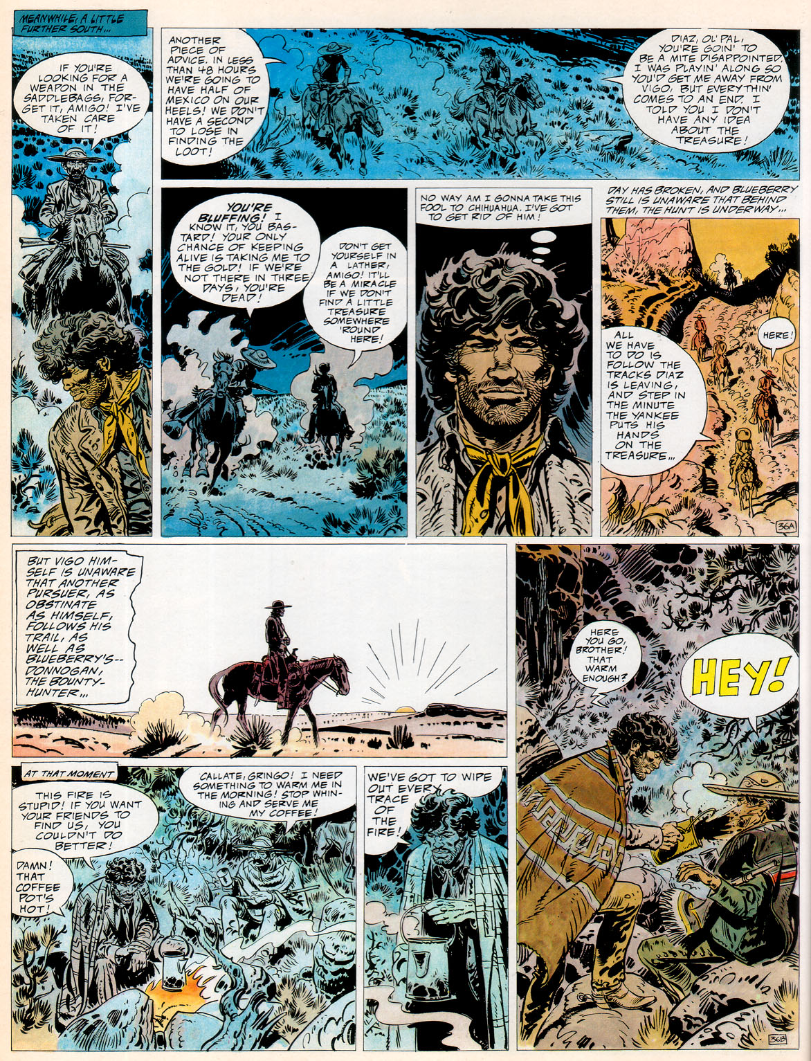 Read online Epic Graphic Novel: Blueberry comic -  Issue #1 - 42
