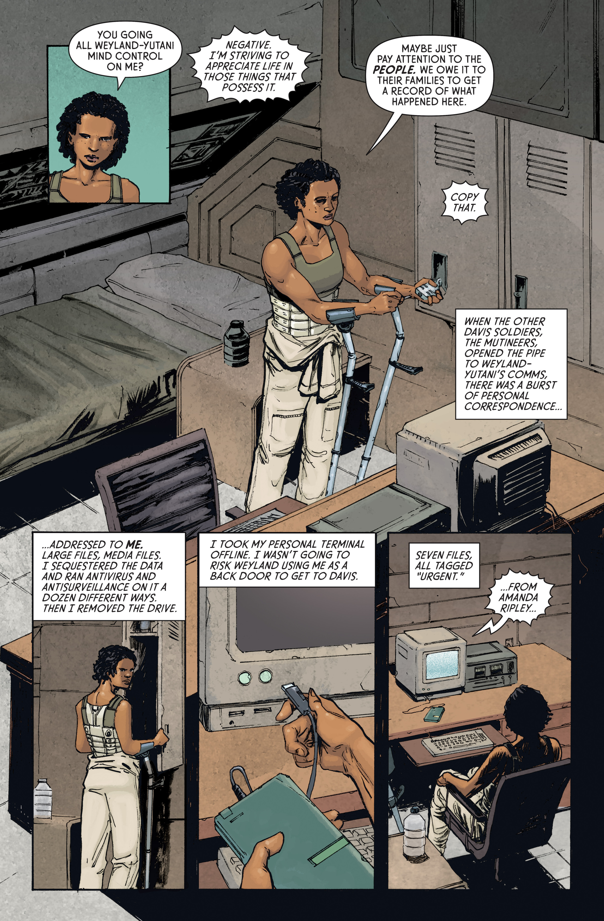 Read online Aliens: Defiance Library Edition comic -  Issue # TPB (Part 1) - 81