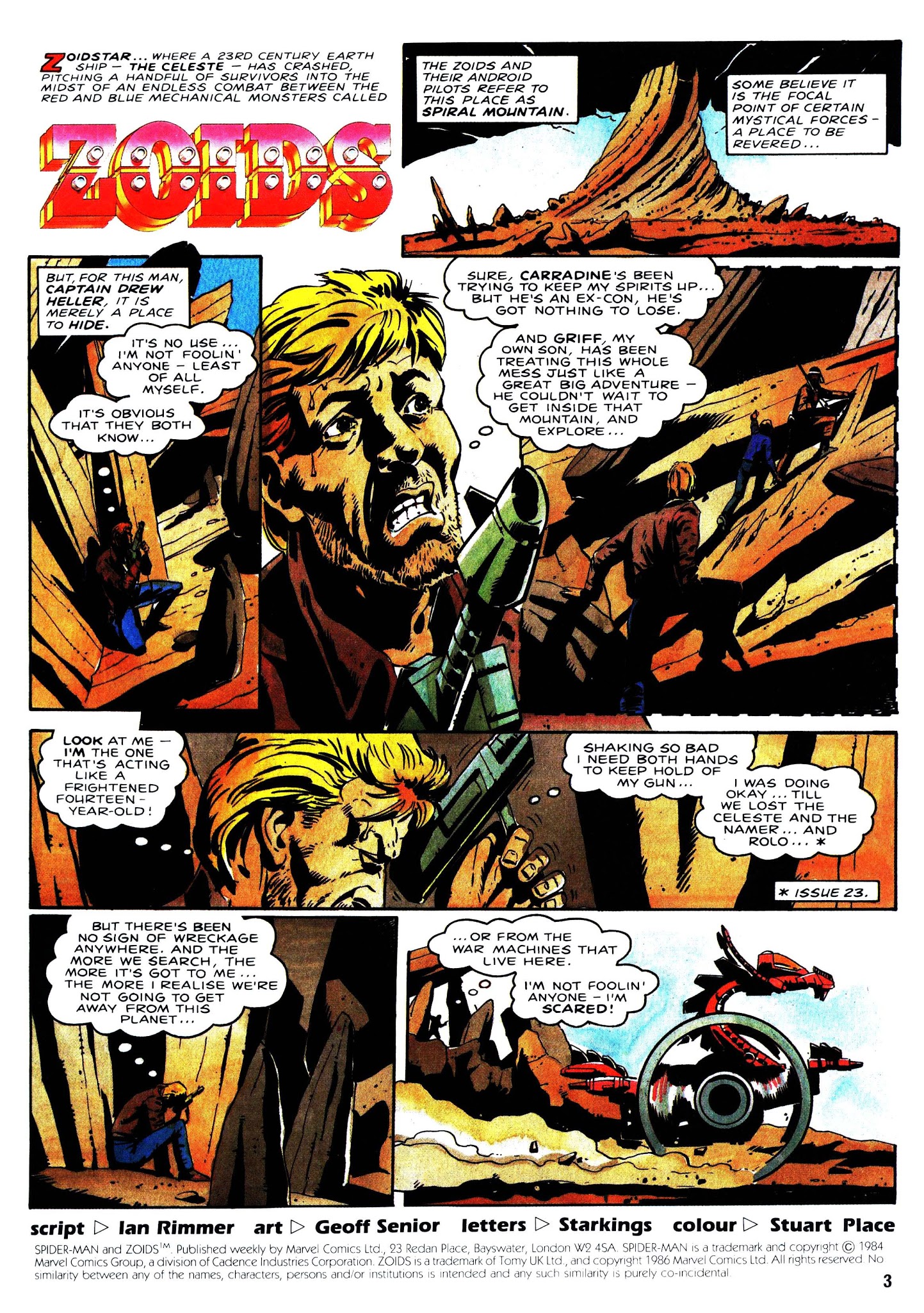 Read online Spider-Man and Zoids comic -  Issue #26 - 3