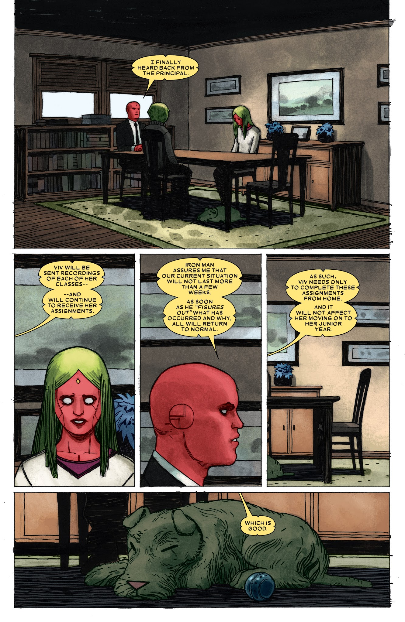 Read online Vision: Director's Cut comic -  Issue #5 - 27