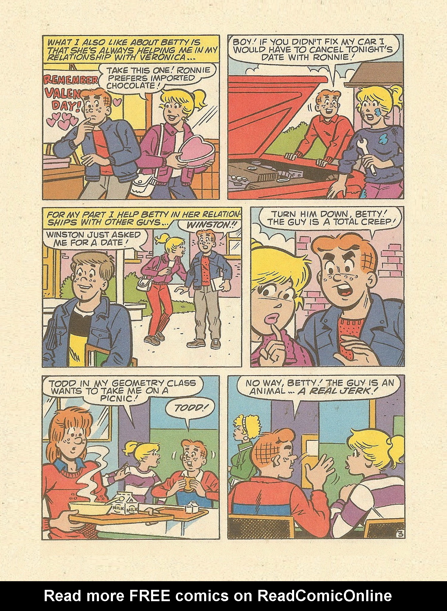 Read online Betty and Veronica Digest Magazine comic -  Issue #81 - 58