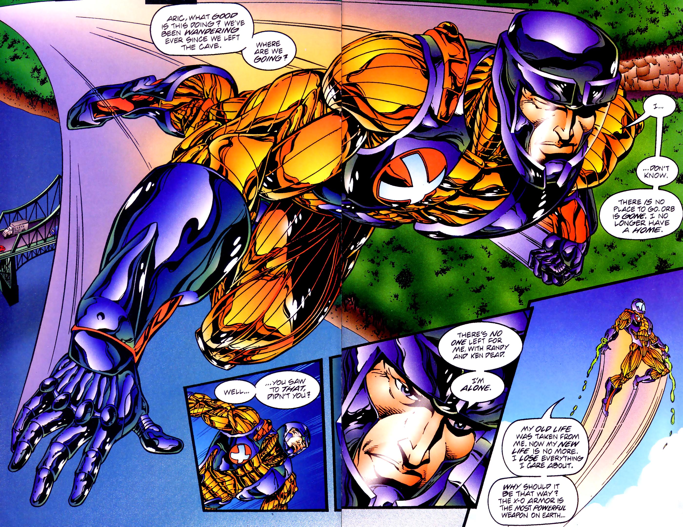 Read online X-O Manowar (1992) comic -  Issue #49 - 9