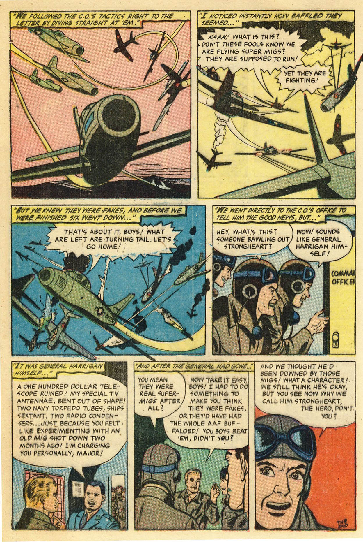 Read online War Birds (1952) comic -  Issue #2 - 24