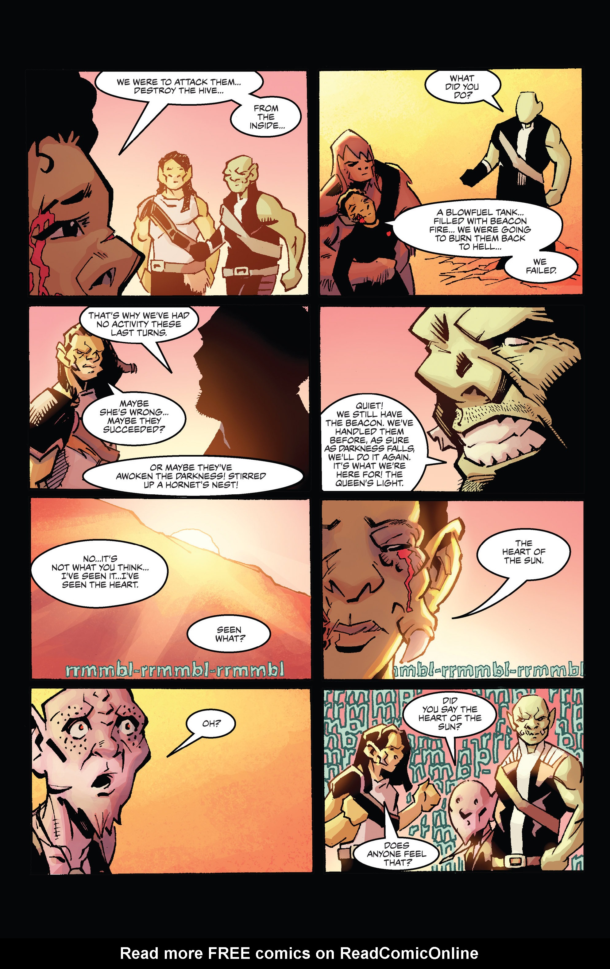 Read online Bigfoot: Sword of the Earthman (2015) comic -  Issue #2 - 11