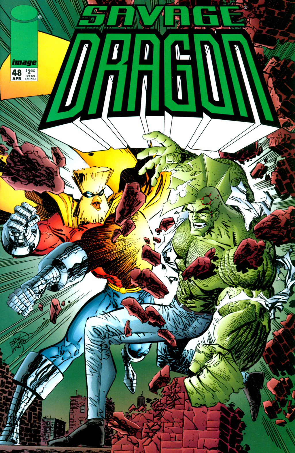 The Savage Dragon (1993) issue 48 - Page 1