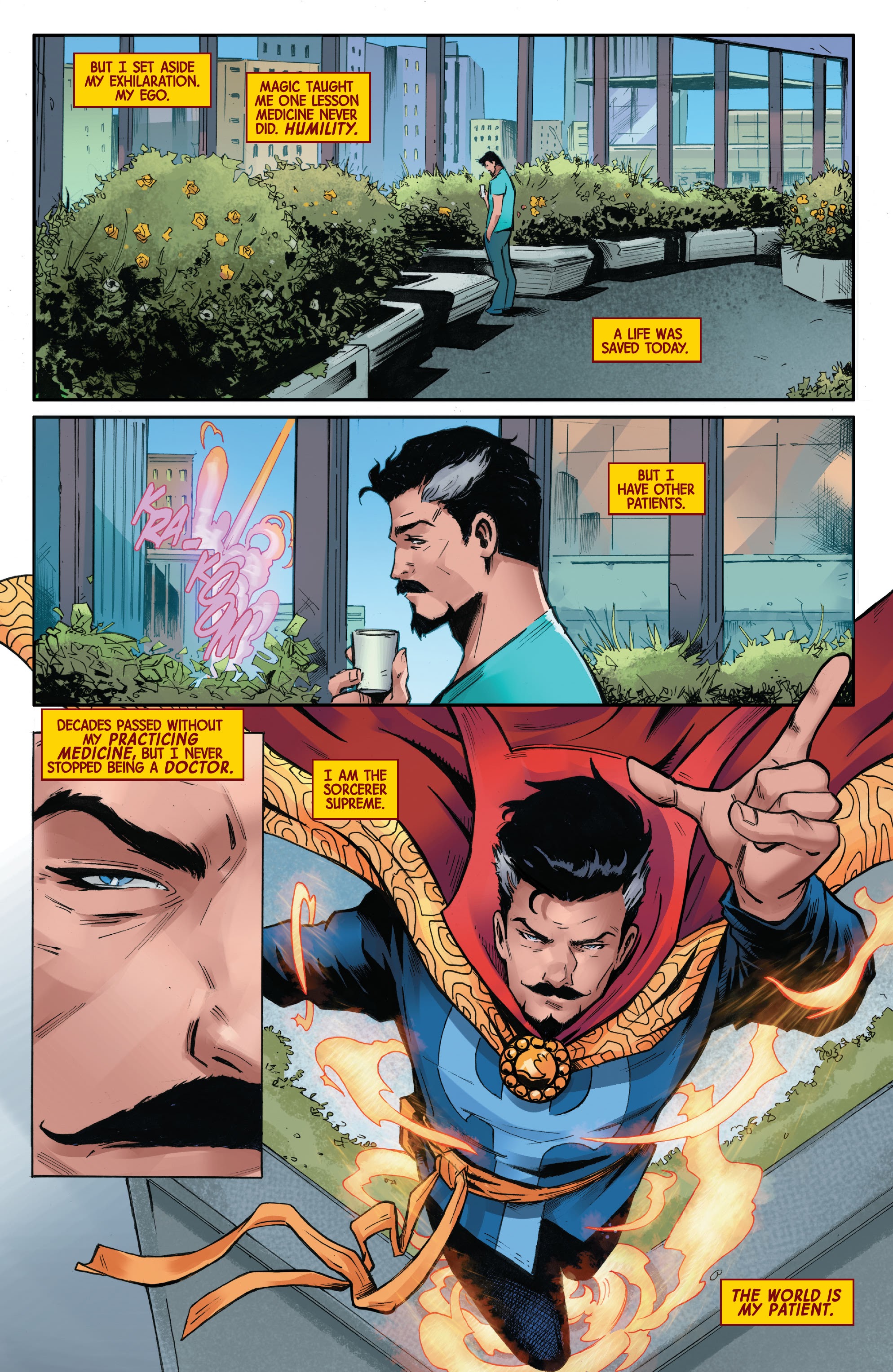 Read online Death of Doctor Strange comic -  Issue #1 - 10