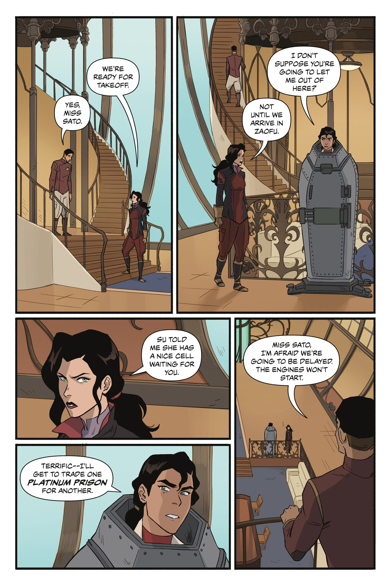 Read online Nickelodeon The Legend of Korra: Ruins of the Empire comic -  Issue # TPB 2 - 10