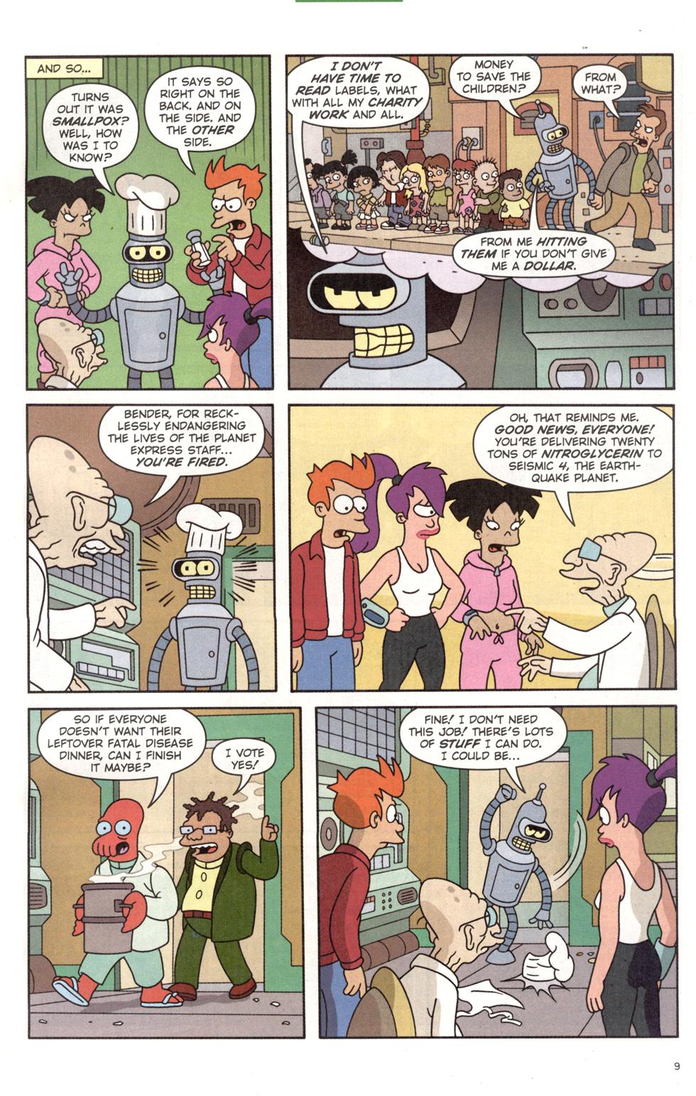 Read online Futurama Comics comic -  Issue #13 - 10