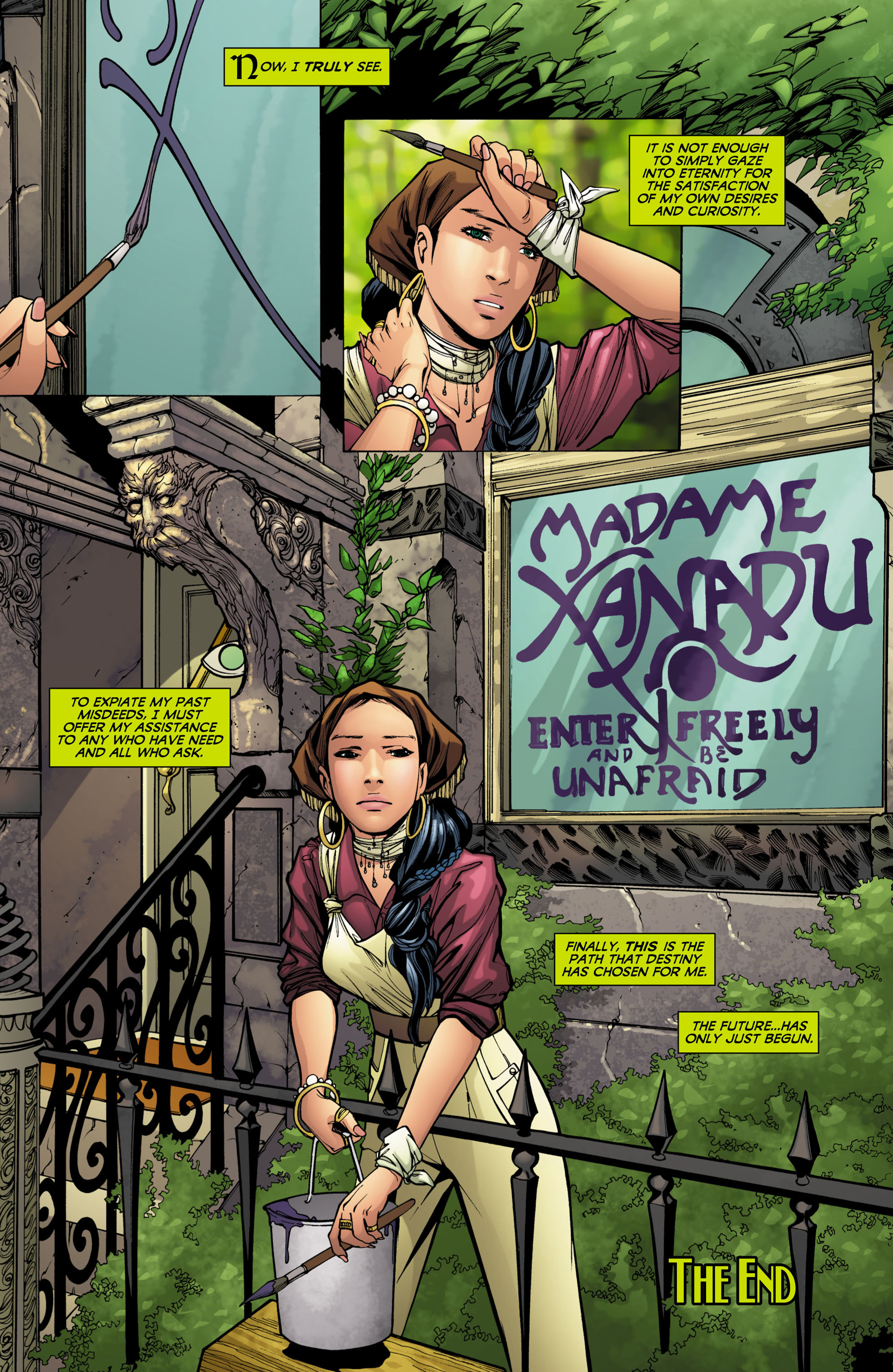 Read online Madame Xanadu comic -  Issue #10 - 21