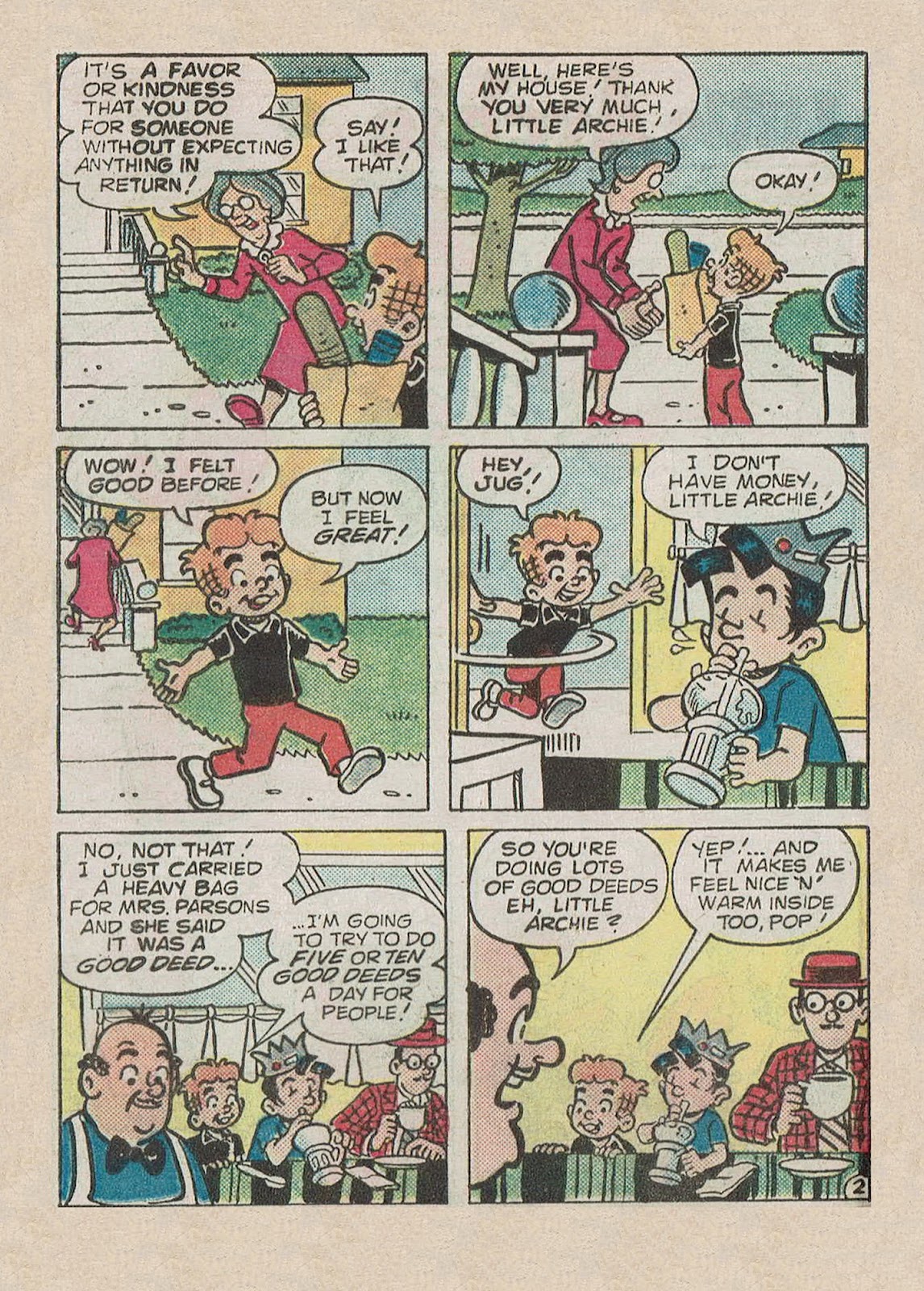 Little Archie Comics Digest Magazine issue 25 - Page 92
