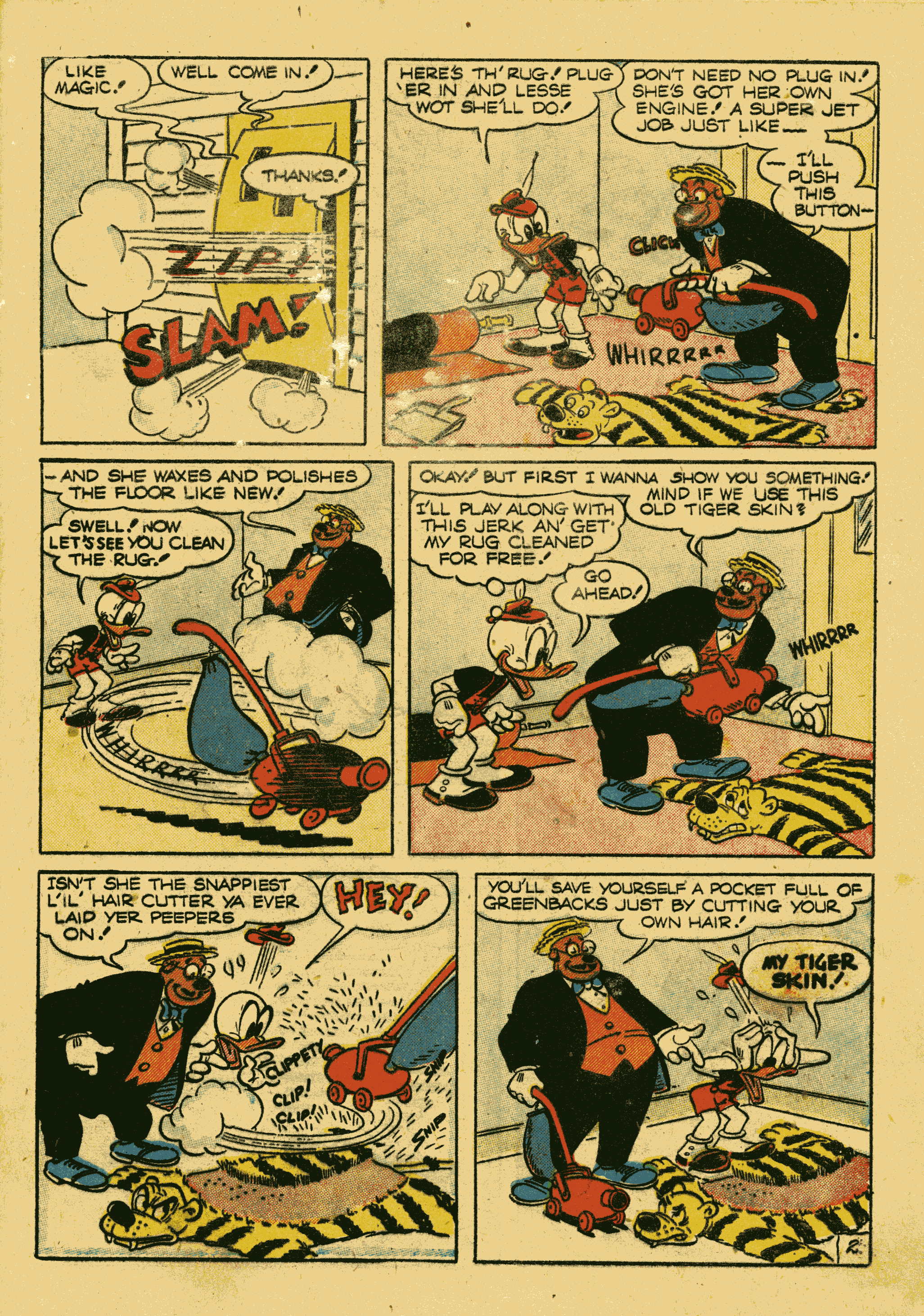 Read online Super Duck Comics comic -  Issue #34 - 43