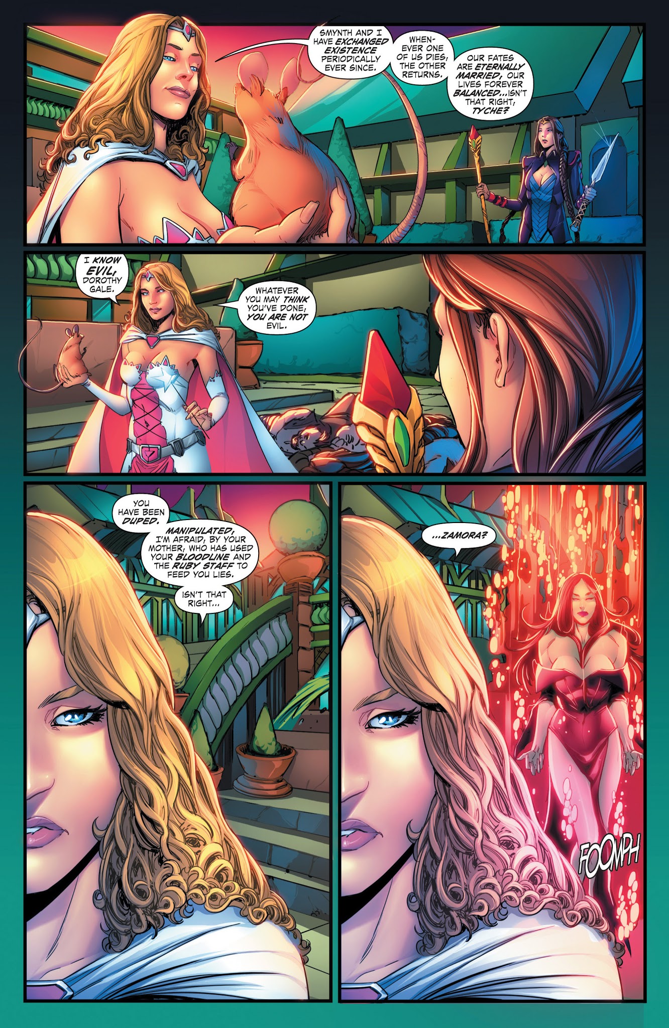 Read online Grimm Fairy Tales presents Oz: Reign of the Witch Queen comic -  Issue #6 - 10